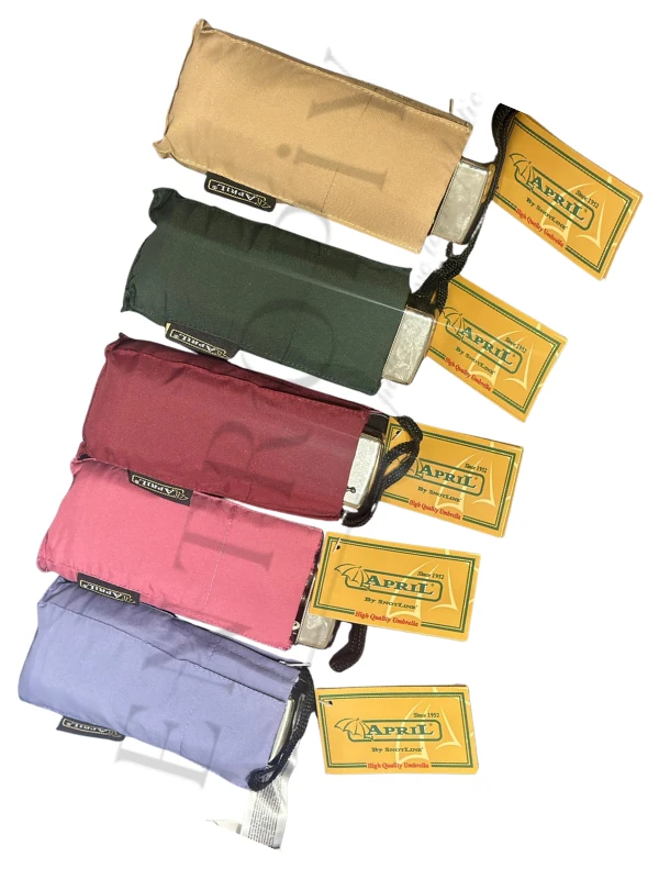 Snotline April Kadın Şemsiyesi - Açılır-Kapanır Çanta Boy, Vizon Renk - Şık ve Hafif Tasarım - pembe