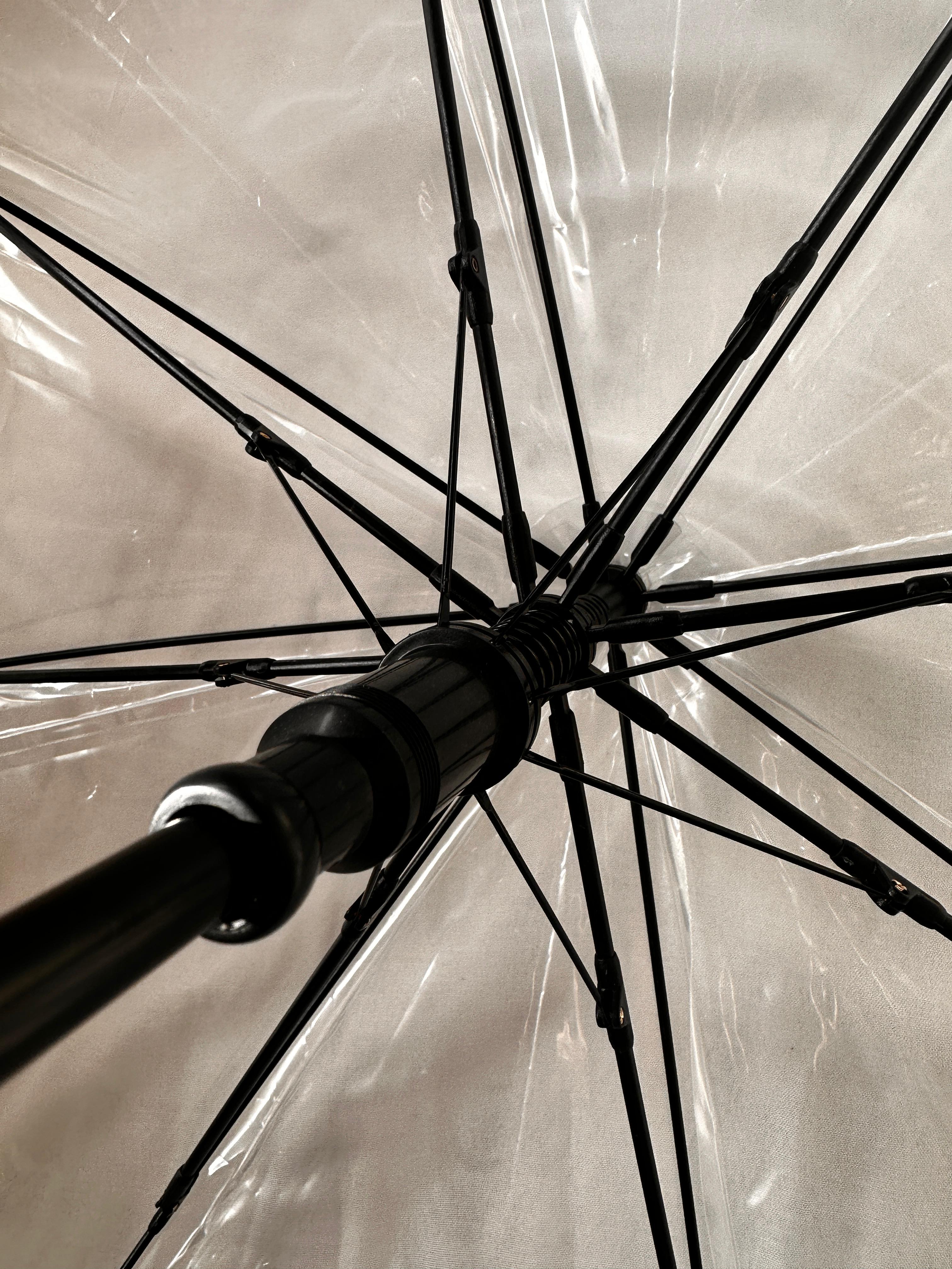 TOPTAN  Şeffaf Yağmur ŞemsiyesiFiber İskelet  Minimum 60 Adet Sepete Ekleyiniz TOPTAN FIYATTIR