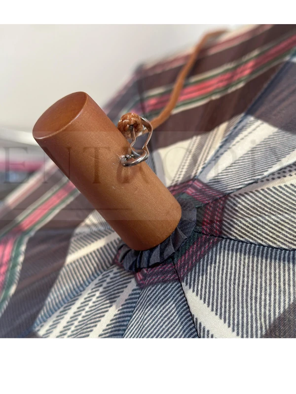 April Snotline Kadın Yağmur Şemsiyesi – Omuz Askılı, Ahşap Saplı, Fiber Çelik Gövdeli, Su Geçirmez Kumaş, Rüzgar Dayanıklı, Otomatik Açma Mekanizması, Şık Desen Seçenekleri