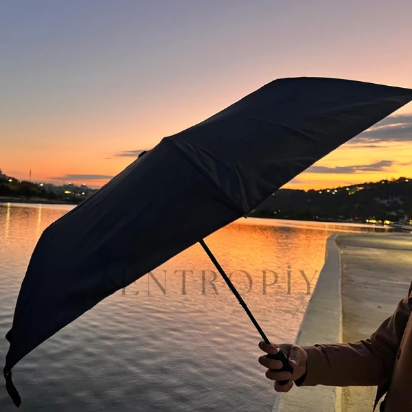 ROTA - 1.Kalite Kadın Otomatik Şemsiye – Kılıflı, Fiber Telli, Rüzgara Dayanıklı , Su İtici Kaliteli Kumaş, Hafif ve Dayanıklı Yağmur Şemsiyesi - KIRMIZI CICEK DESEN SNOTLINE