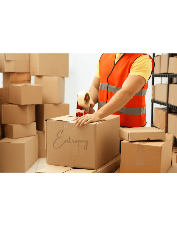 45x100 Akrilik Koli Bandı – TOPTAN KOLI – Yüksek Mukavemetli, Çuval ve Paketleme için Uygun, Sessiz Açılır