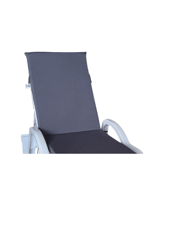 Katlanabilir Plaj Şezlong Minderi – 180x50x5 cm – Su Geçirmez, Taşınabilir, Fermuarlı, Katlanabilir Yatak Minderi – Kamp, Balkon, Sahil, Piknik, Misafir Kullanımı İçin - gri