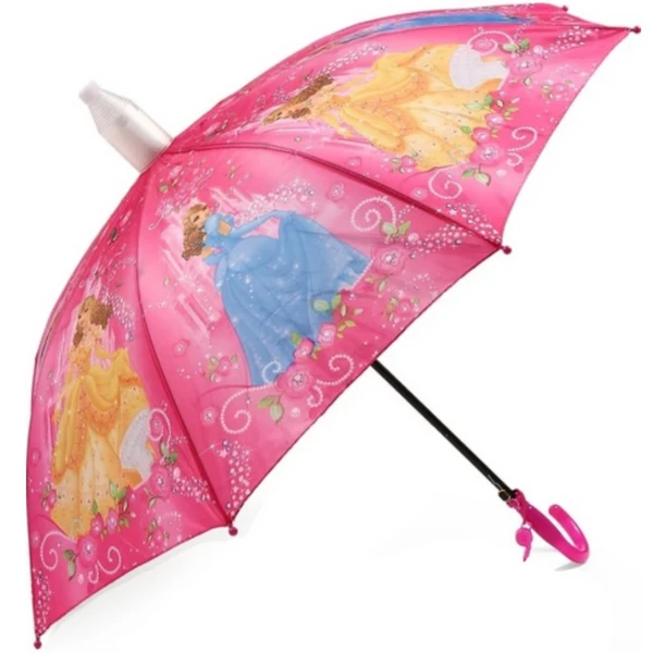 Entropiy 1.KALİTE Kız Çocuk YAGMUR SEMSIYESİ Desenli Düdüklü Otomatik PVC Kaplamalı  ŞOK FİYAT ACILISA ÖZEL