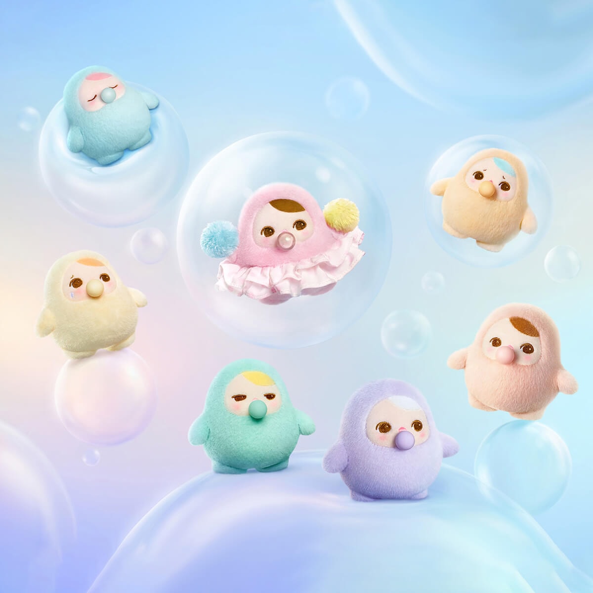 Beanıe Bubble Up Serisi – Enerji Dolu Büyük Koleksiyon | Vinil Peluş Anahtarlık | Tekli Sürpriz Kutu