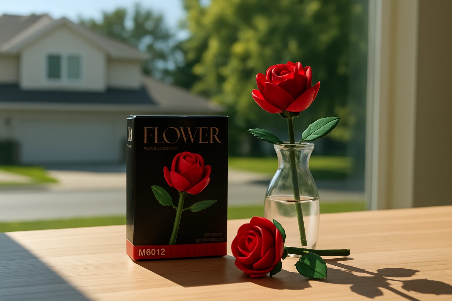 Botanical Mini Çicek Lego Seti - Dekoratif Çiçek Yapım Seti - Dekoratif Ev & Ofis Süsü | Hediyelik