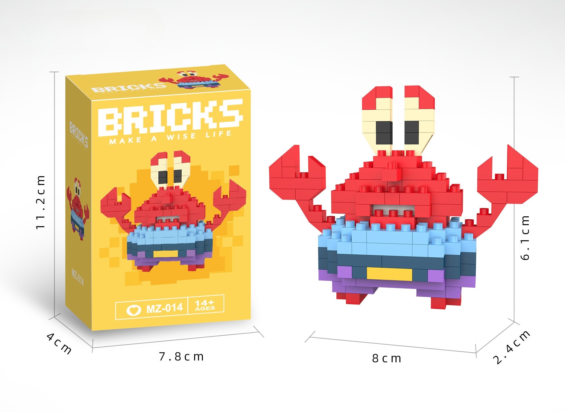 Bay Yengeç Mini Bricks