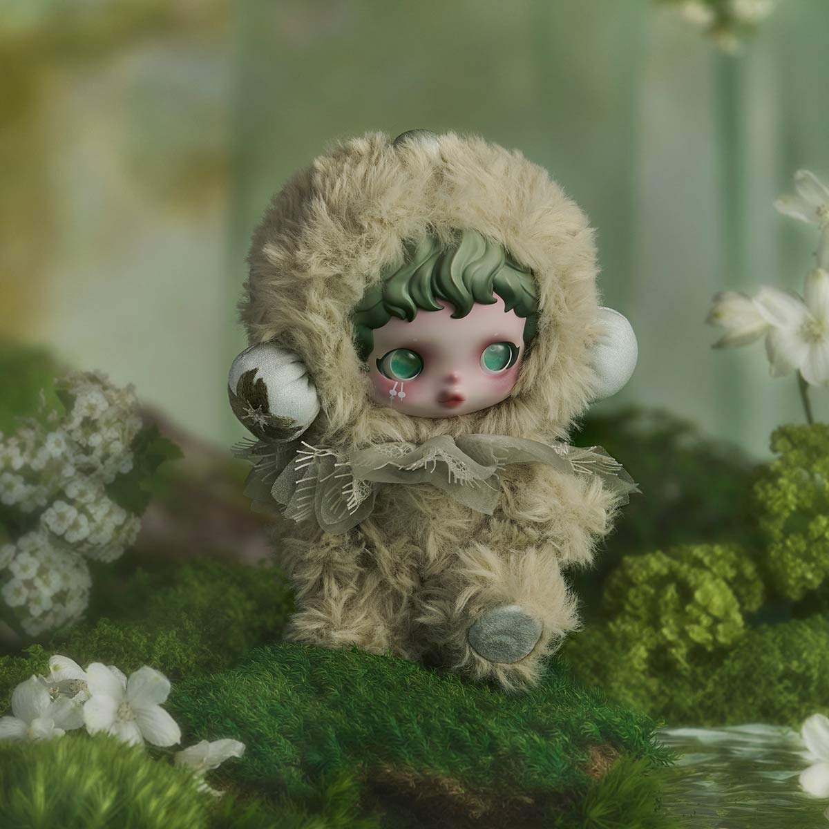 SKULLPANDA – L'Impressionnisme Serisi | Büyük Koleksiyon | Vinil Peluş Anahtarlık | Tekli Sürpriz Kutu