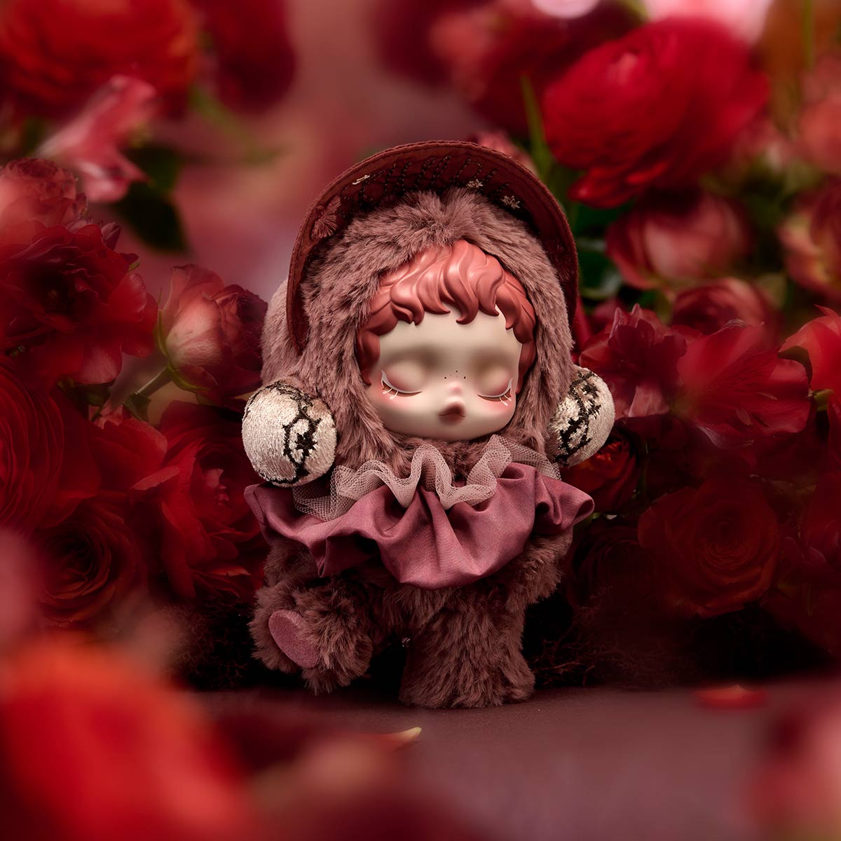  SKULLPANDA – L'Impressionnisme Serisi | Büyük Koleksiyon | Vinil Peluş Anahtarlık | Tekli Sürpriz Kutu