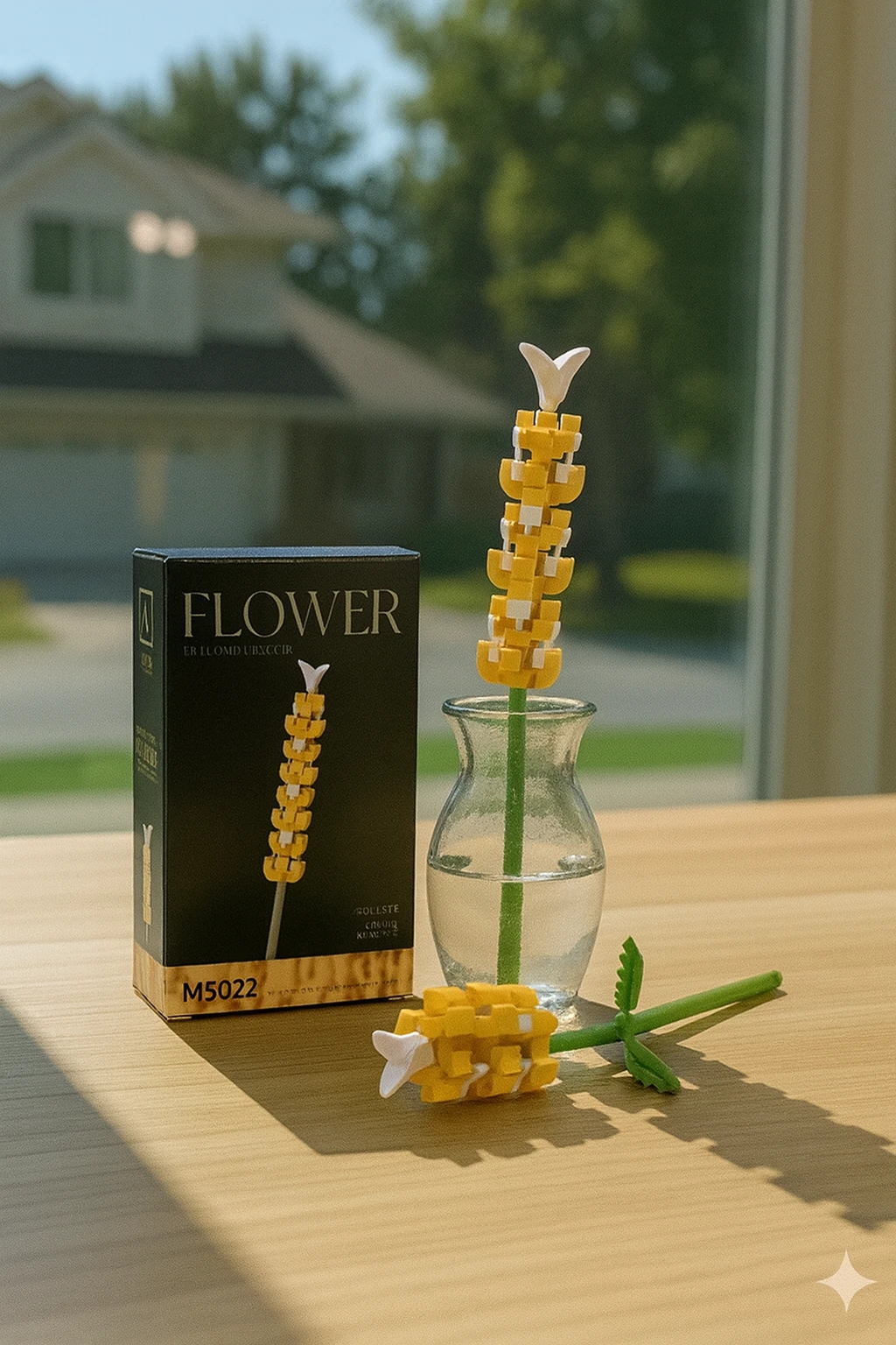  Botanical Mini Çicek Lego Seti - Dekoratif Çiçek Yapım Seti - Dekoratif Ev & Ofis Süsü | Hediyelik