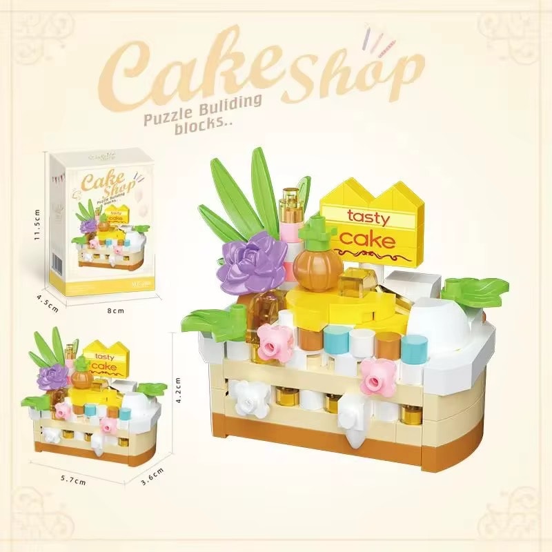 Sürpriz Pasta LEGO Seti – Her Kutuda Farklı Lezzetli Tasarım - Bricks Premium Pasta Setleri