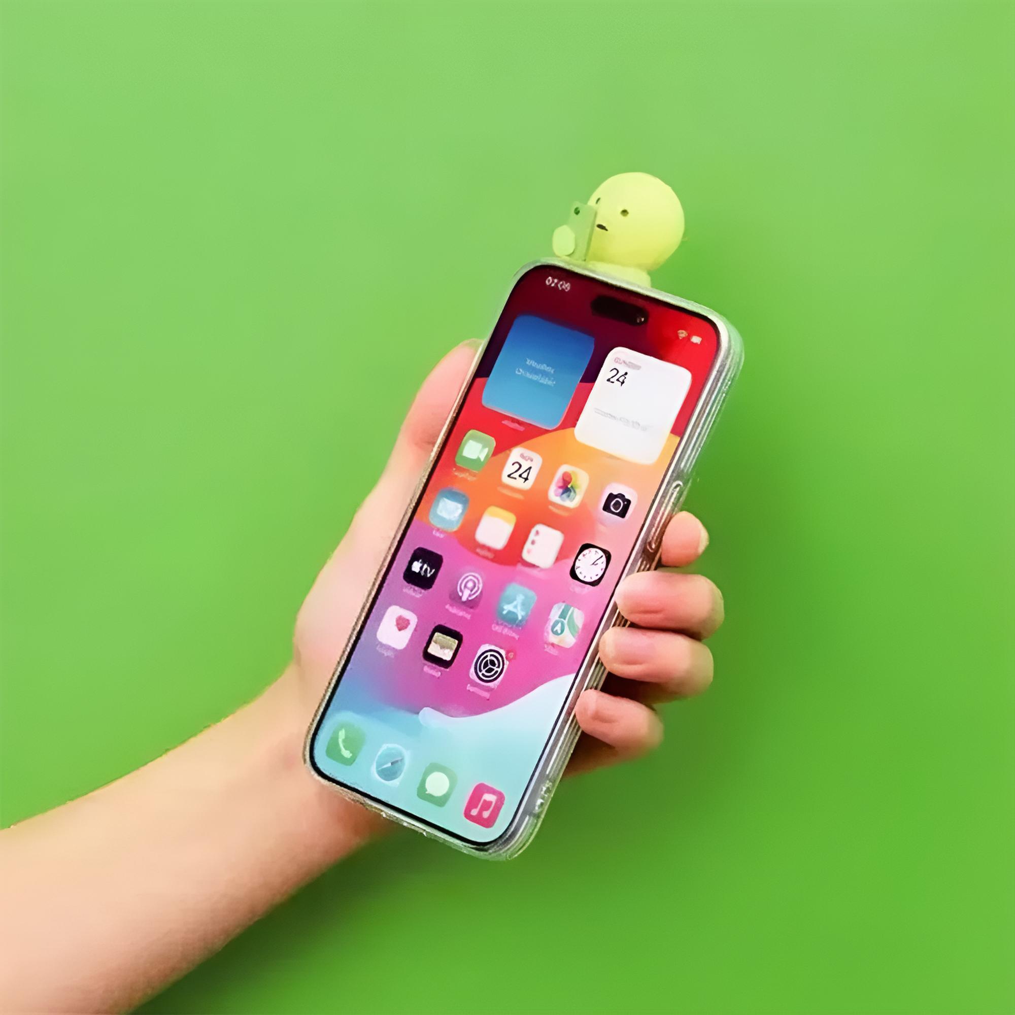 Sonny Angel  Smiskie Hippers  Serisi – Rastgele Sürpriz Figür | Koleksiyonluk Dekoratif Mini Set - Karanlıkta Parlayan Mini Figür