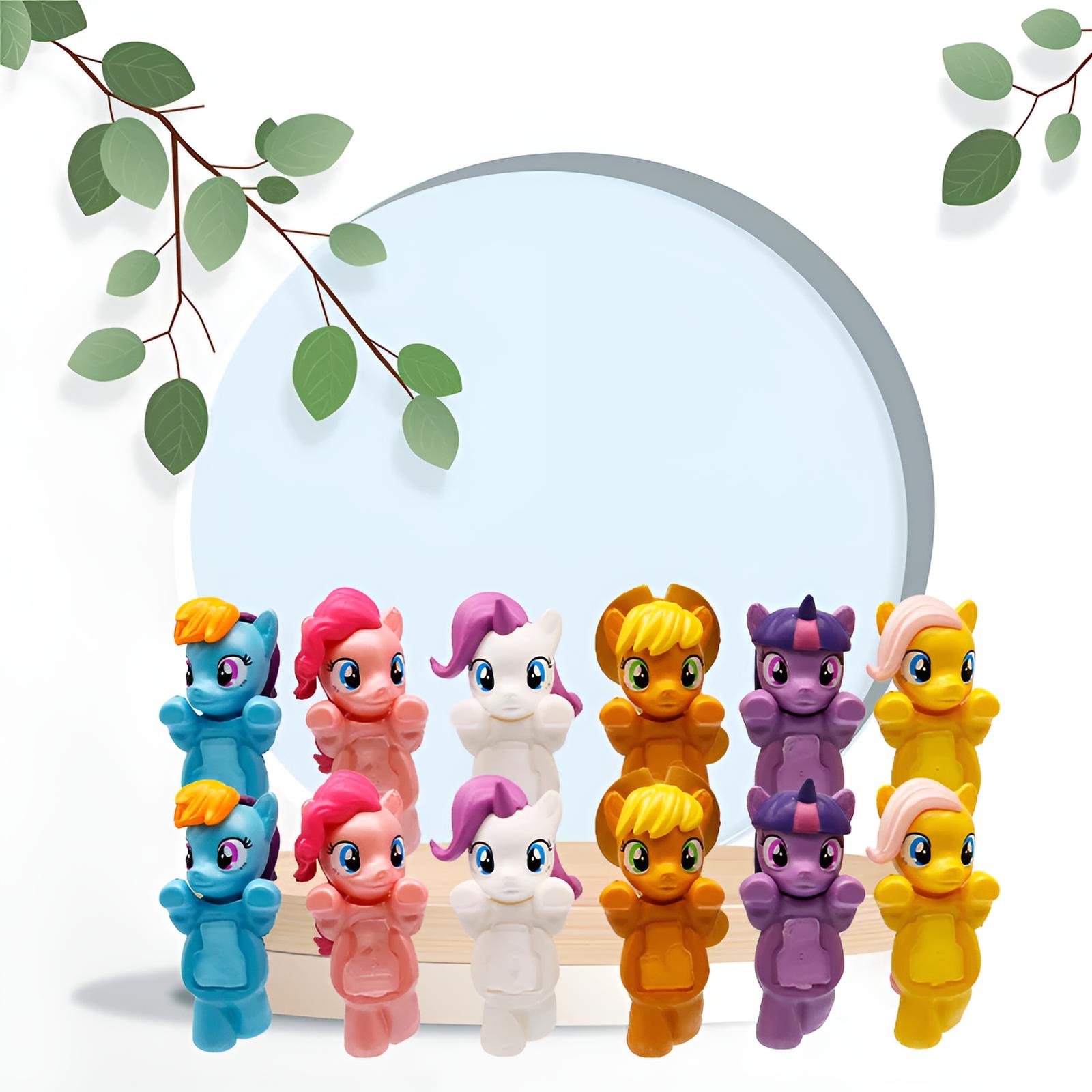 Sonny Angel My Mitte Pony Serisi – Rastgele Sürpriz Figür | Koleksiyonluk Dekoratif Mini Set - Karanlıkta Parlayan Mini Figür