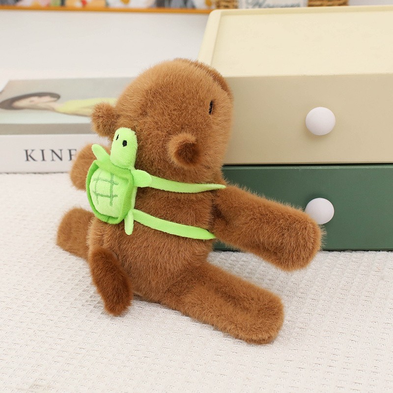 Sevimli Kapibara Peluş / İpi Çek, Kuyruğu Sallasın / İçi Yumuşak / Capybara Oyuncak / Yüksek Kalite