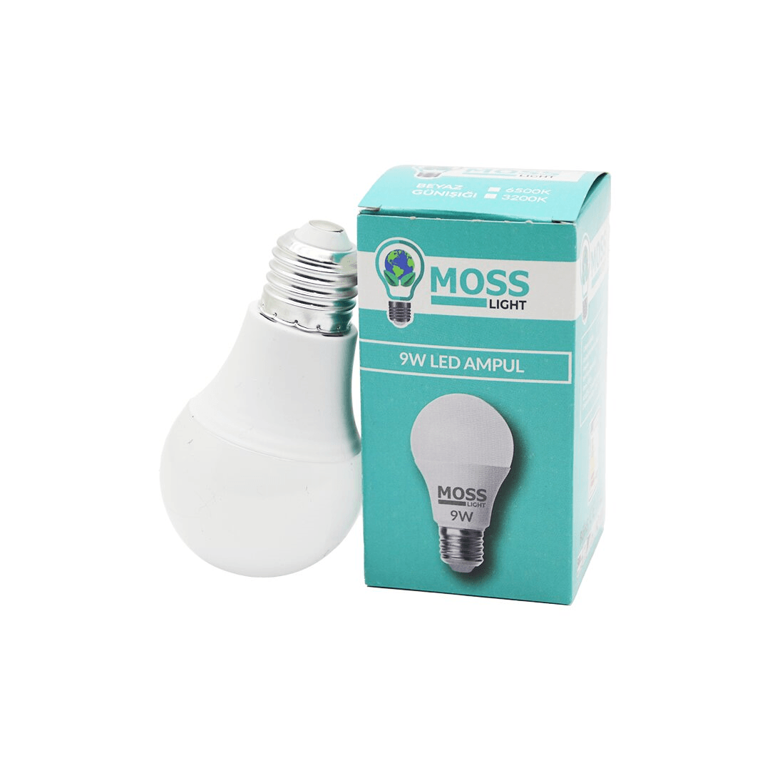 MOSS LIGHT LED AMPUL 9W BEYAZ