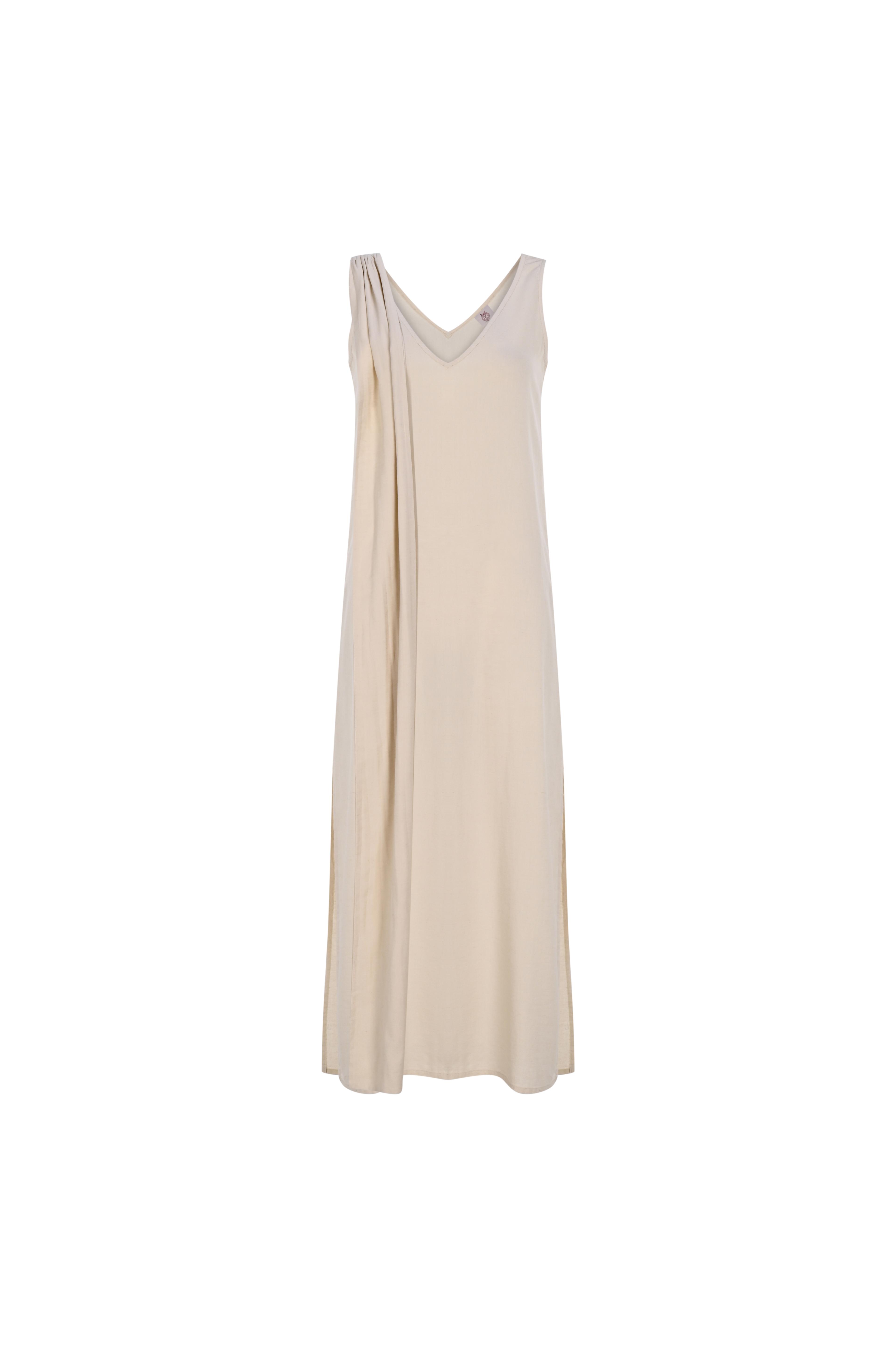 Latent Light Dress - Bej