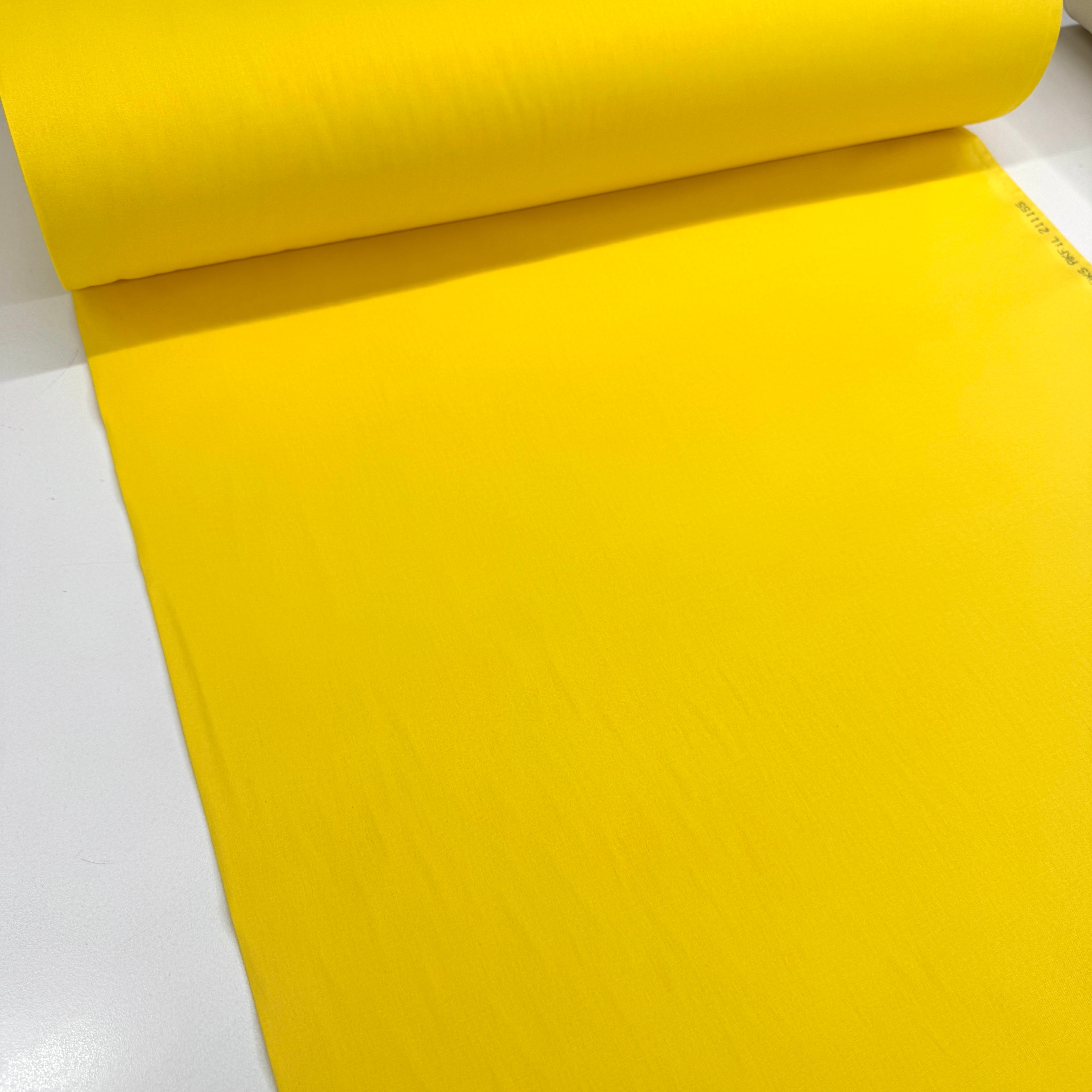 Lalezar Sarı Poplin Kumaş