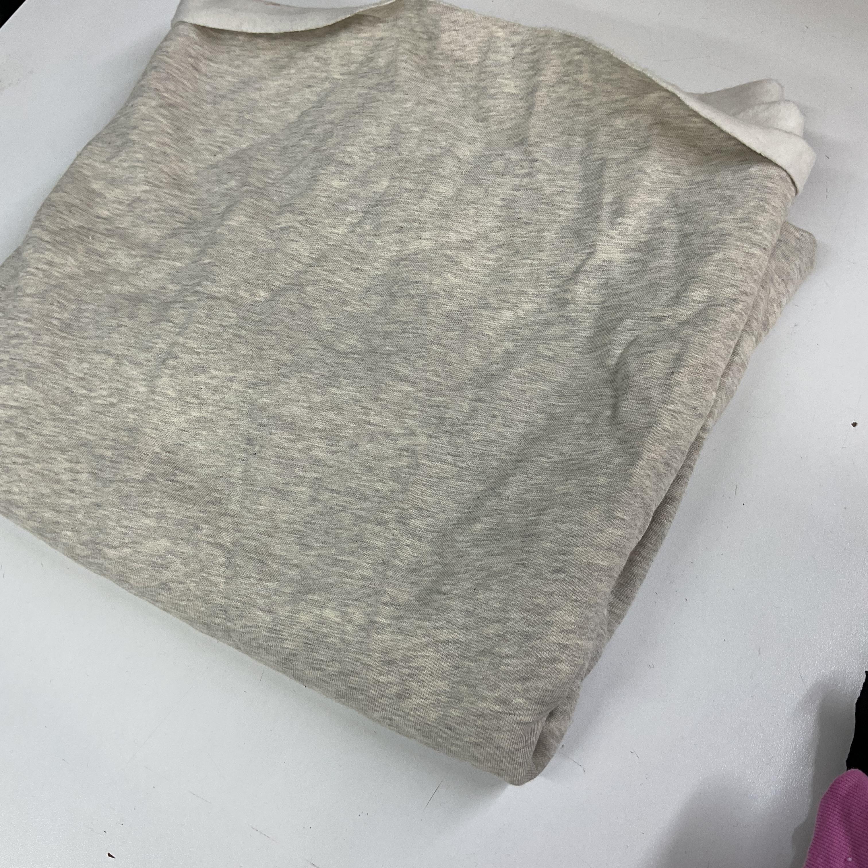 Kırçıllı Krem Üç İplik Penye Kumaş 400 gr