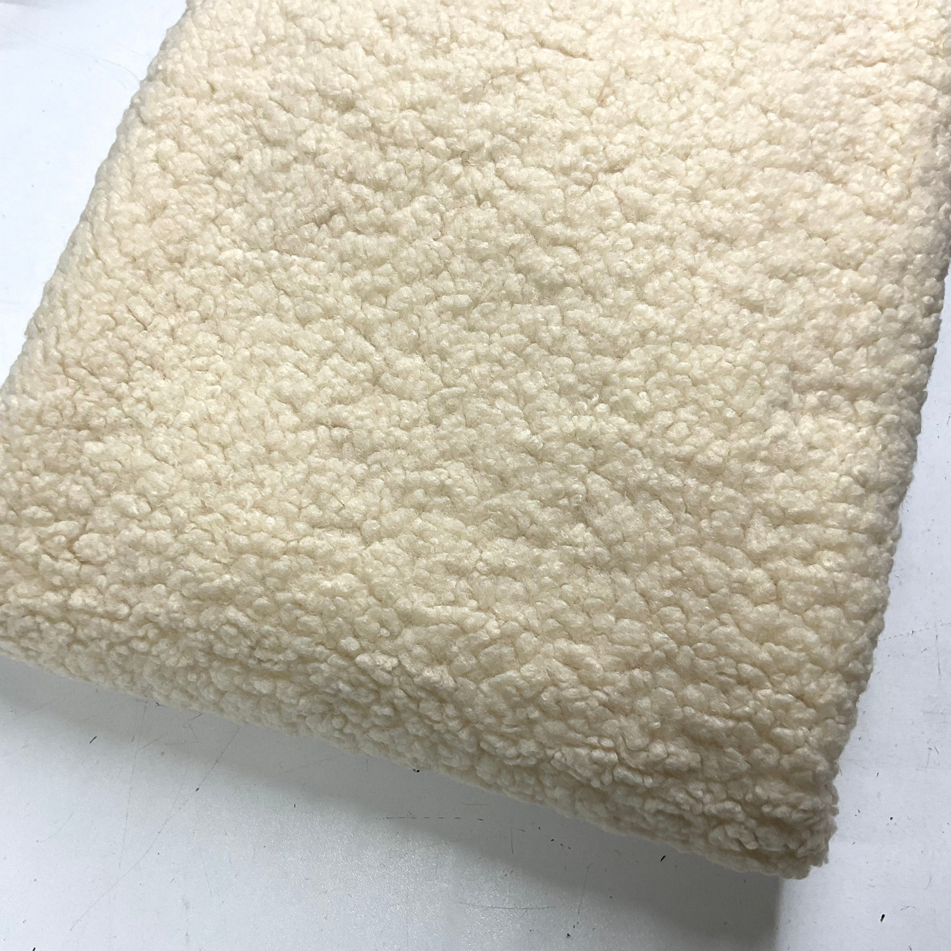 90*150 cm Krem Teddy Parça Kumaş