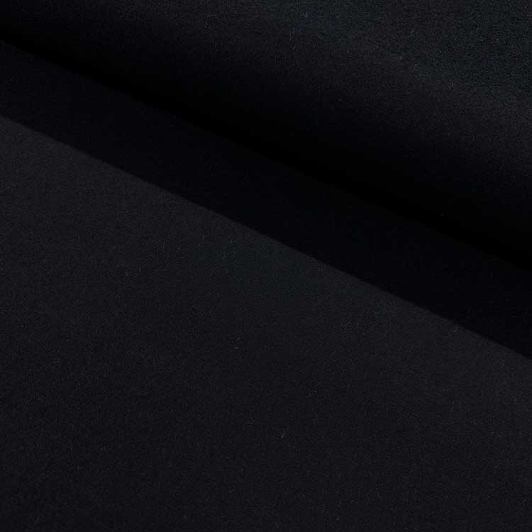 Siyah Kaşe Kumaş