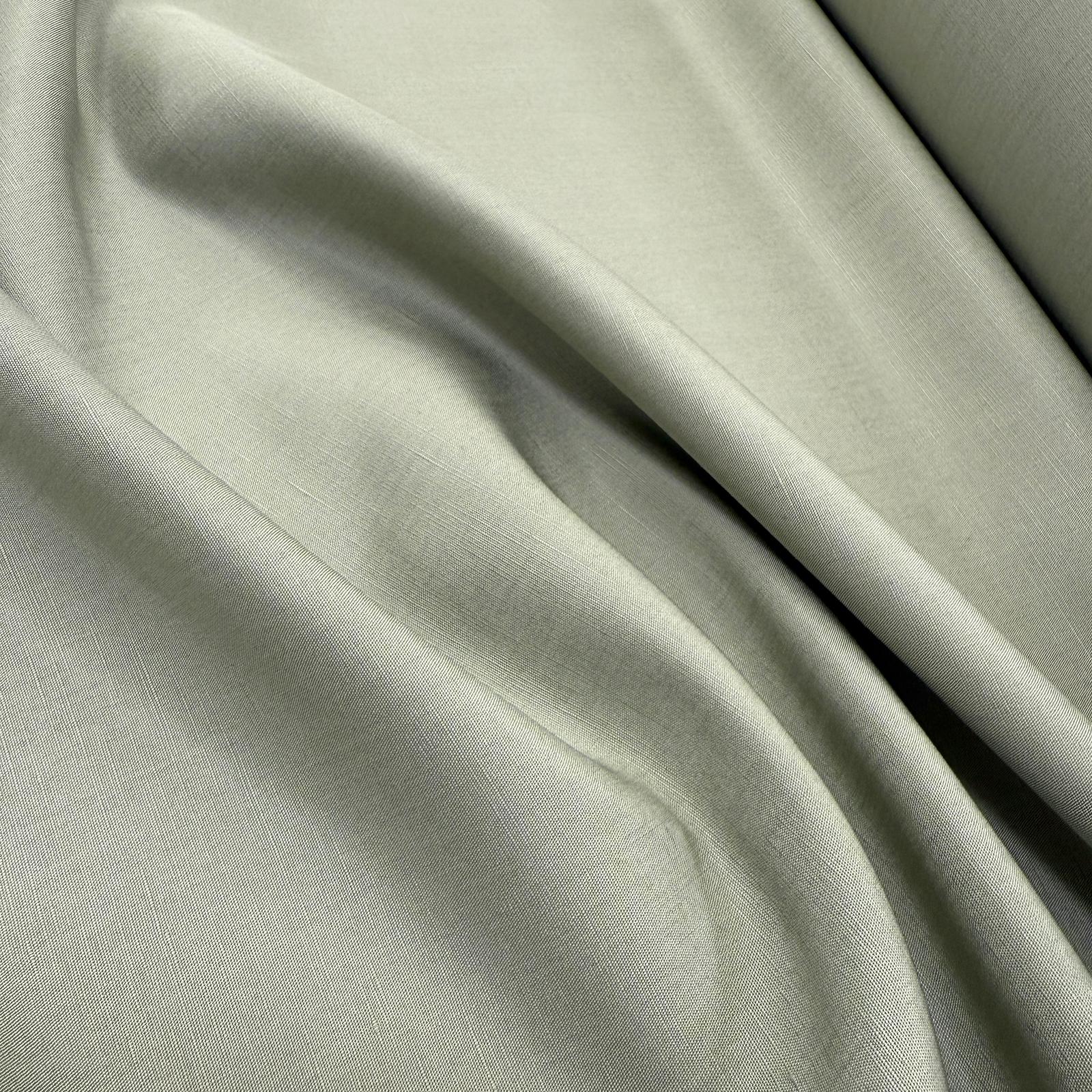 Çağla Yeşil Tensel Keten Kumaş