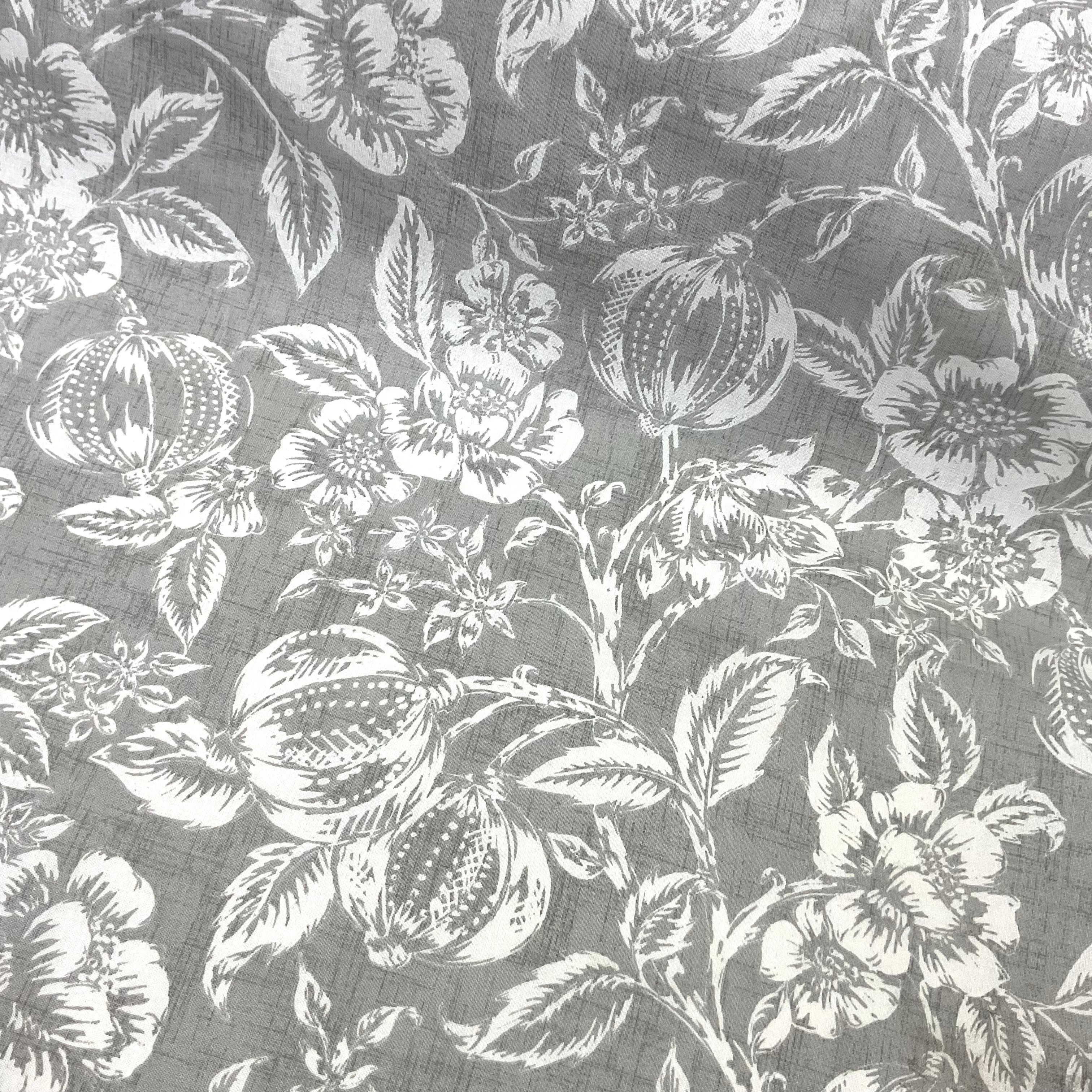 Hafif Defolu Gri Dünya Premium Poplin Kumaş