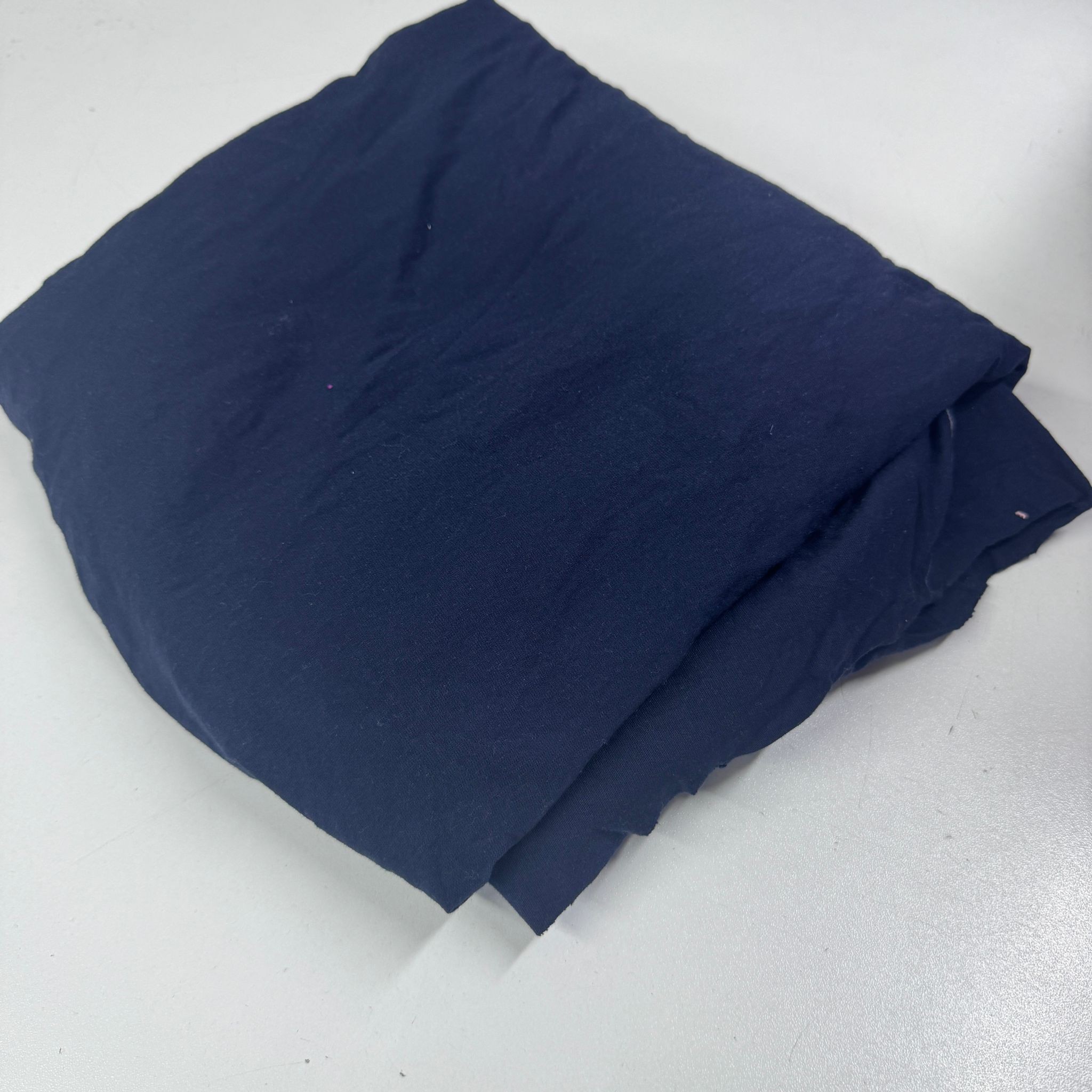 Koyu Lacivert Pamuklu İnce Penye Kumaş 600 gr