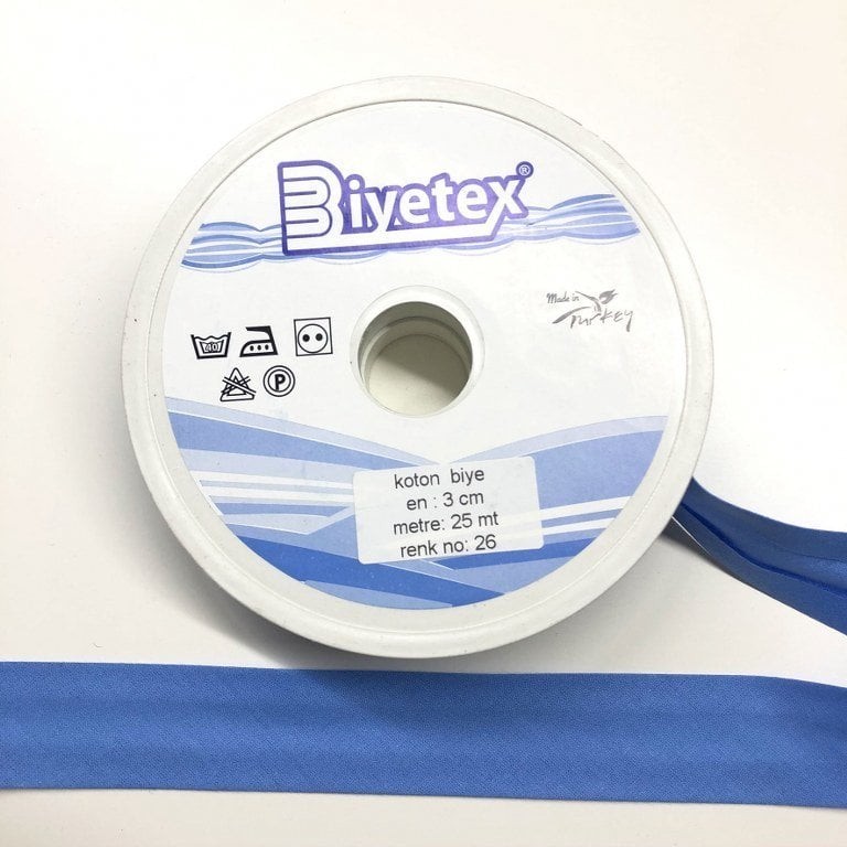 Renk No 26 Biyetex Koton Biye 3 Cm