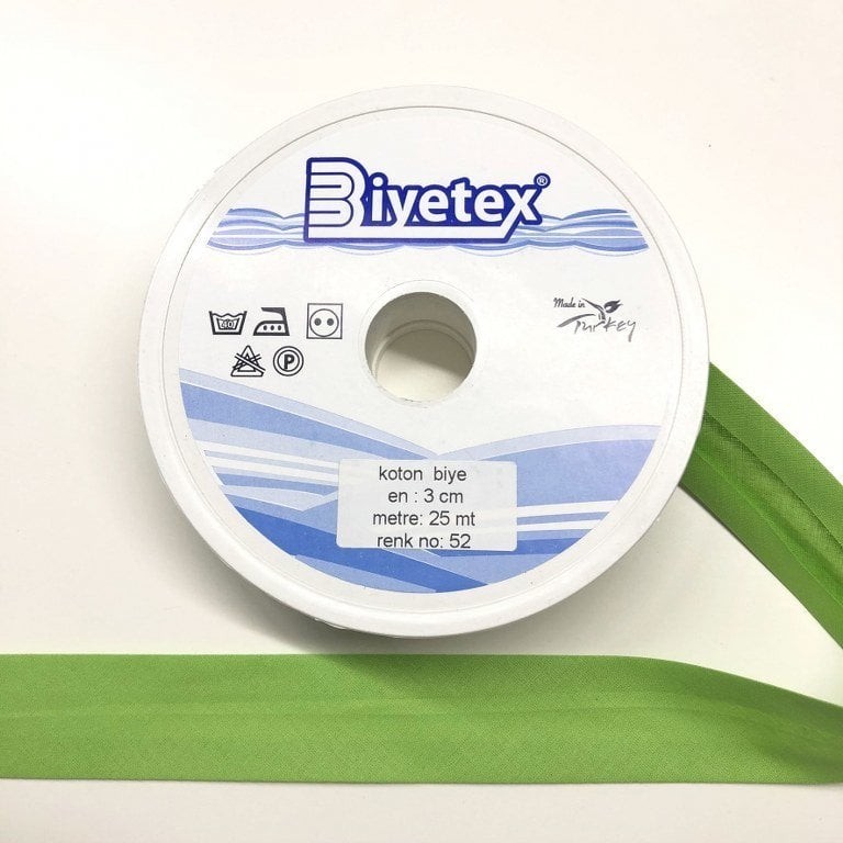 Renk No 52 Biyetex Koton Biye 3 Cm