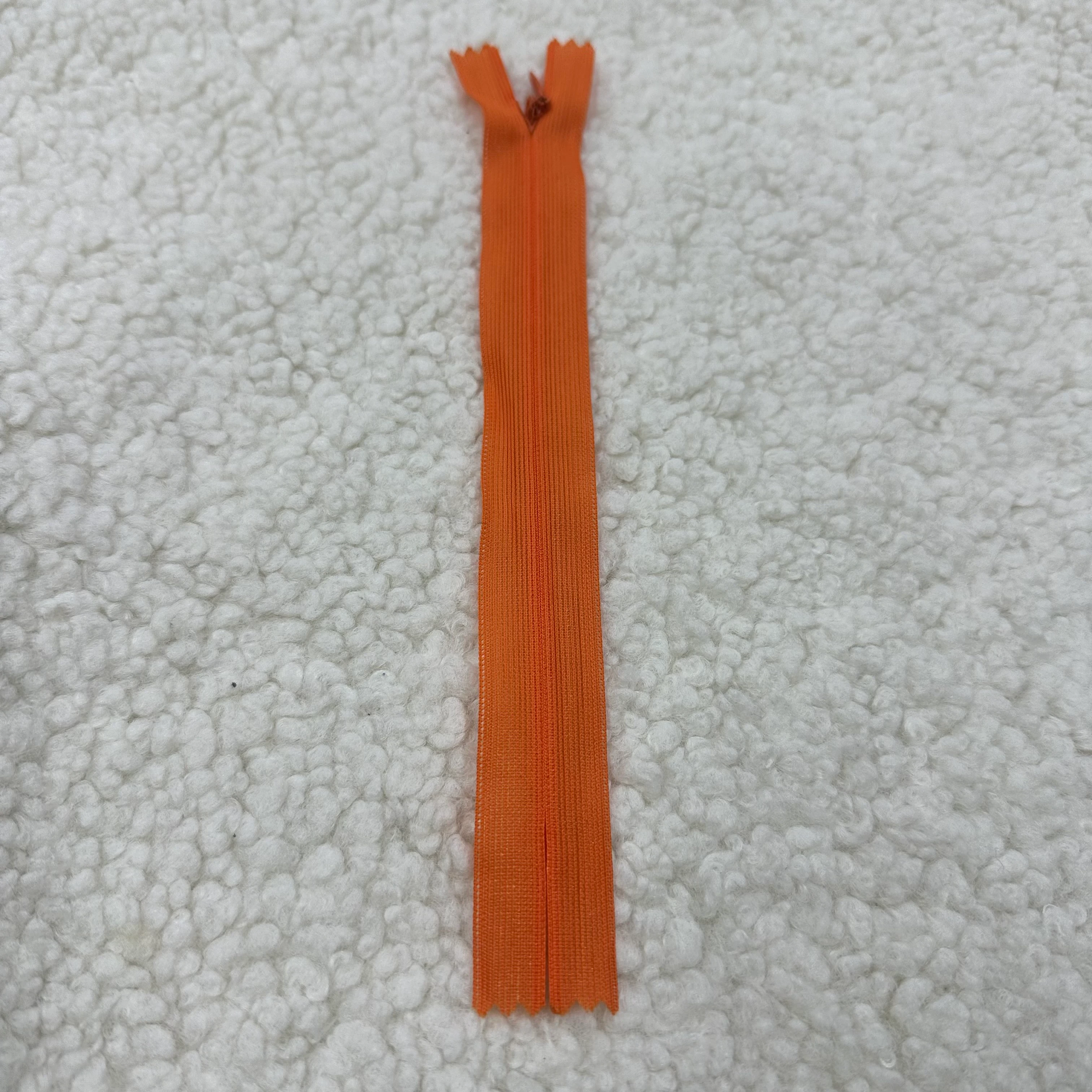 Gizli Koyu Turuncu  Fermuar