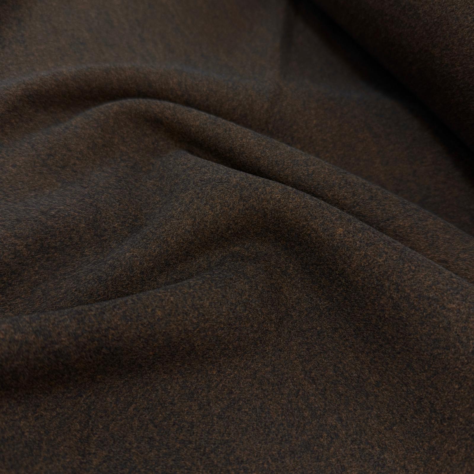 Özel Üretim Koyu Kahve Sınırlı Stok Oğuz Kaşmir Kaşe Kumaş