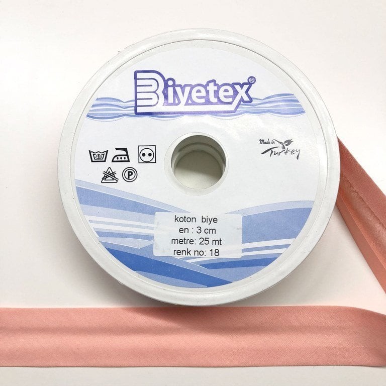 Renk No 18 Biyetex Koton Biye 3 Cm