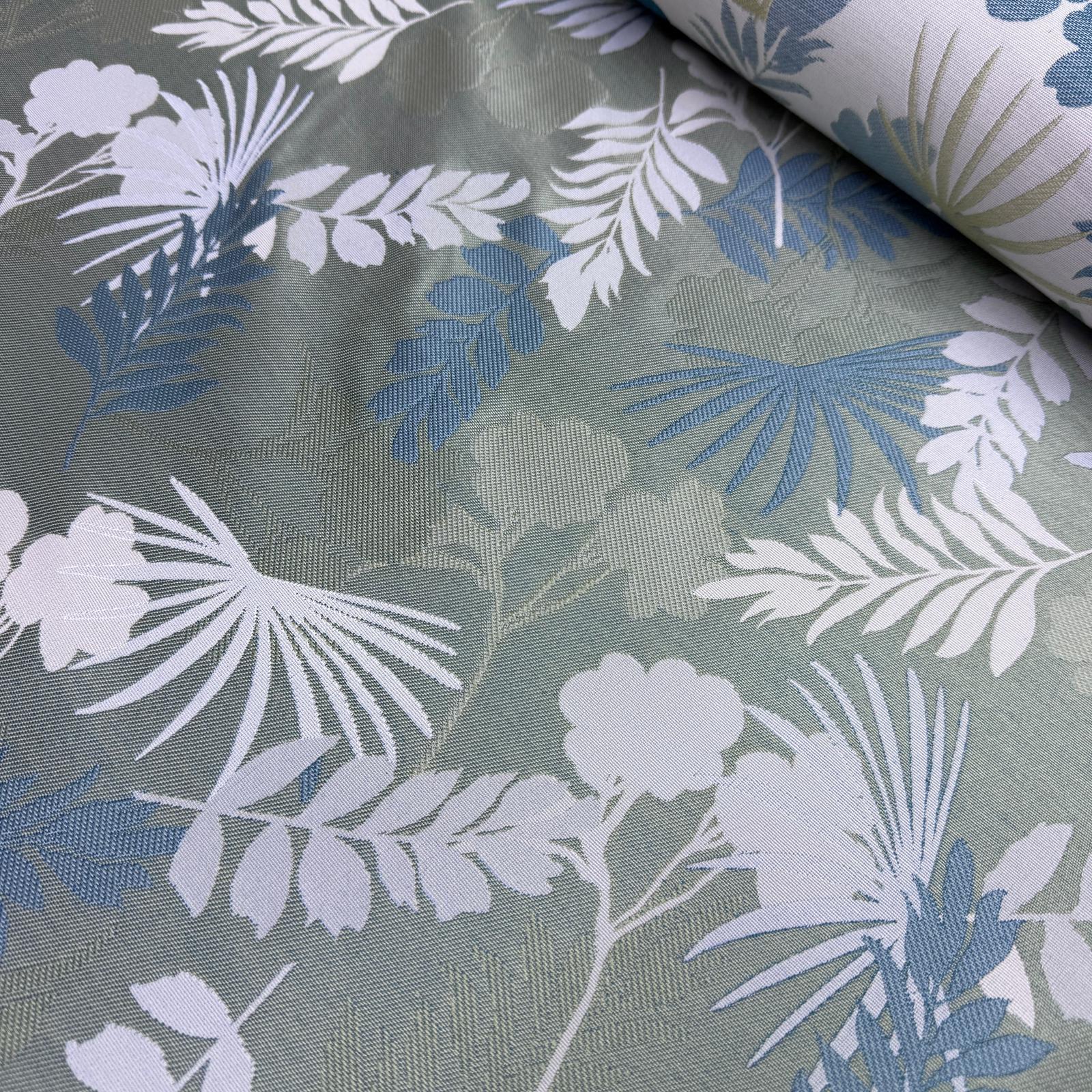 Özel Seri İhraç Fazlası Harika Yapraklar Jakar Goblen Kumaş