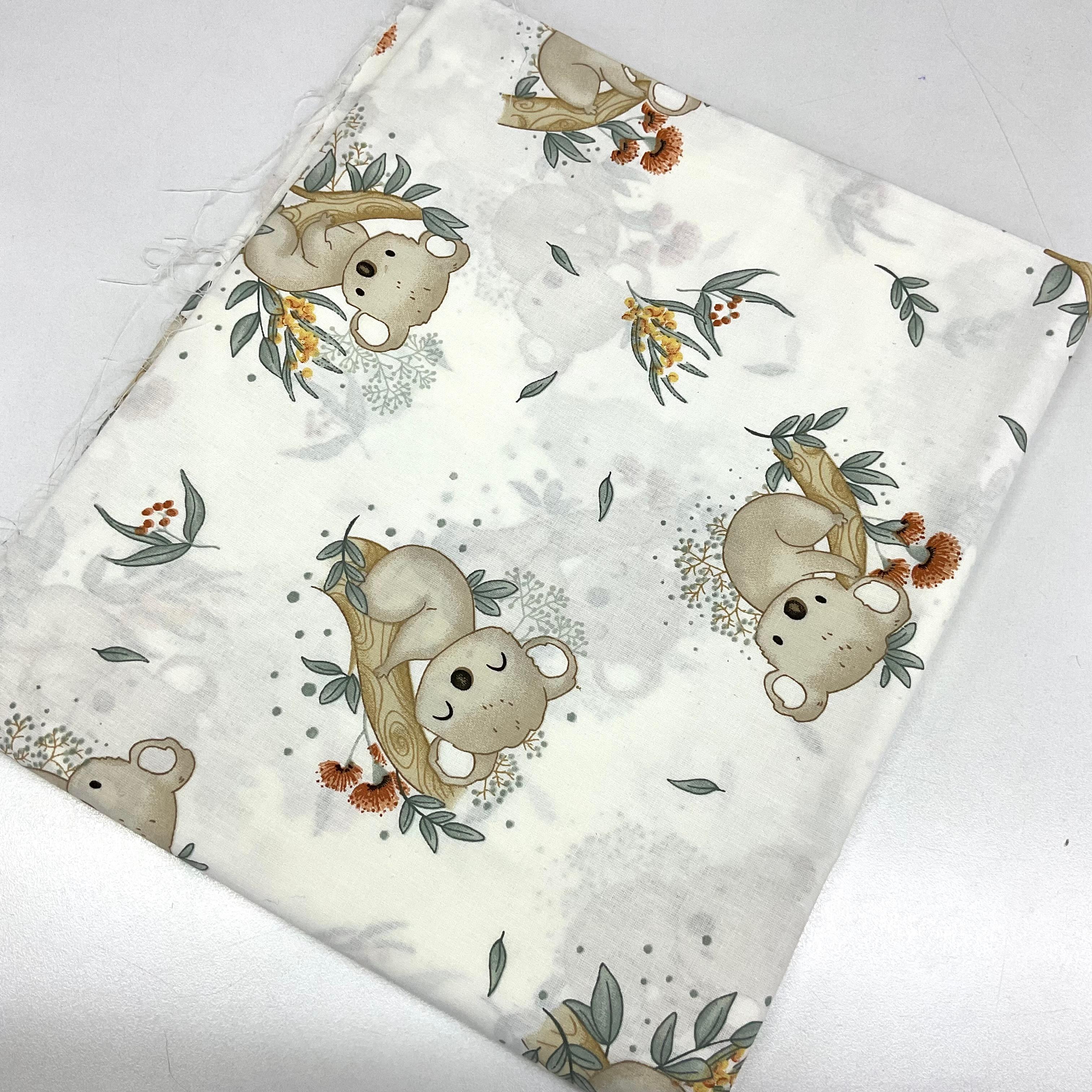 Koala 100*240 cm Parça Dijital Poplin Kumaş