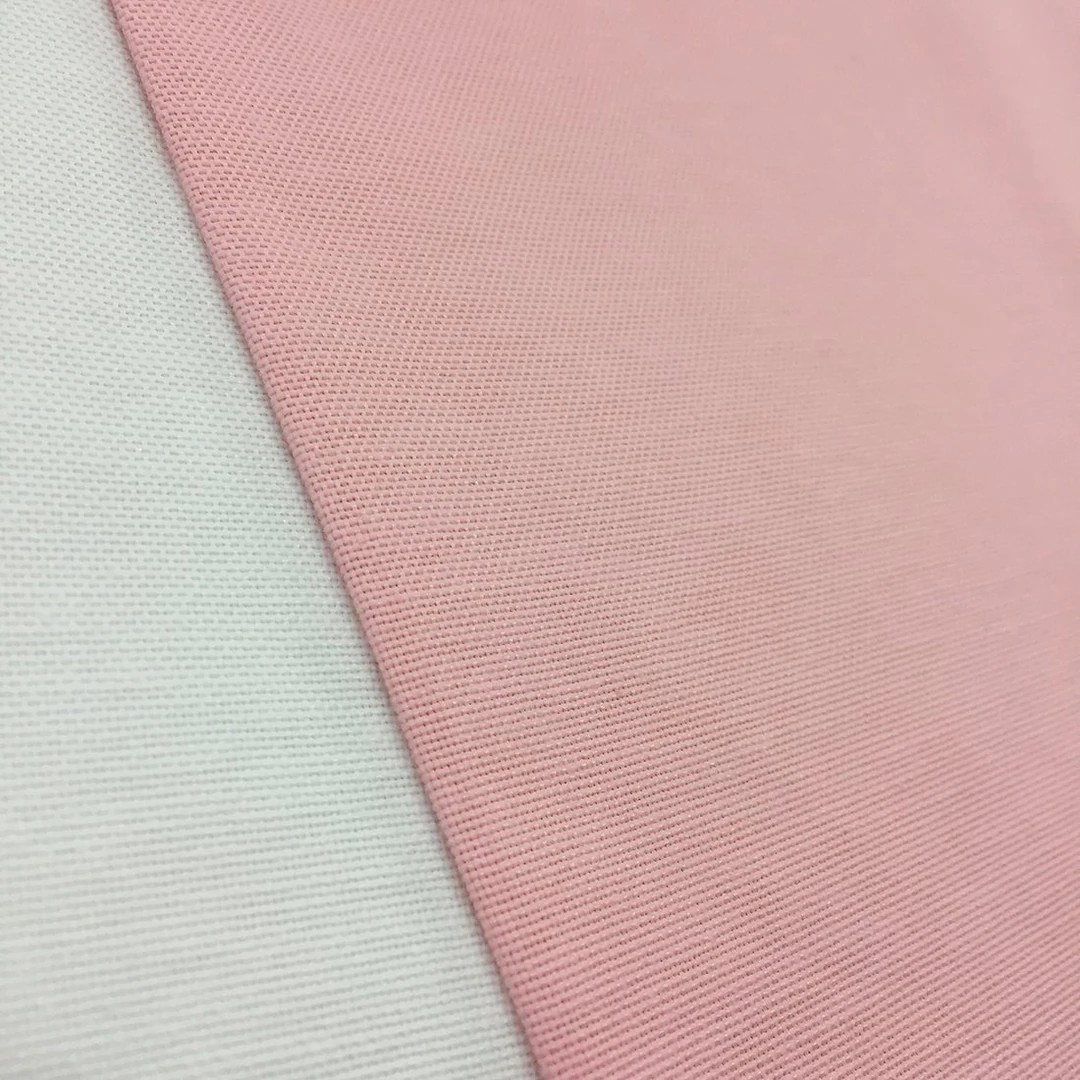 Düz Renk Duck Bezi - Toz Pembe