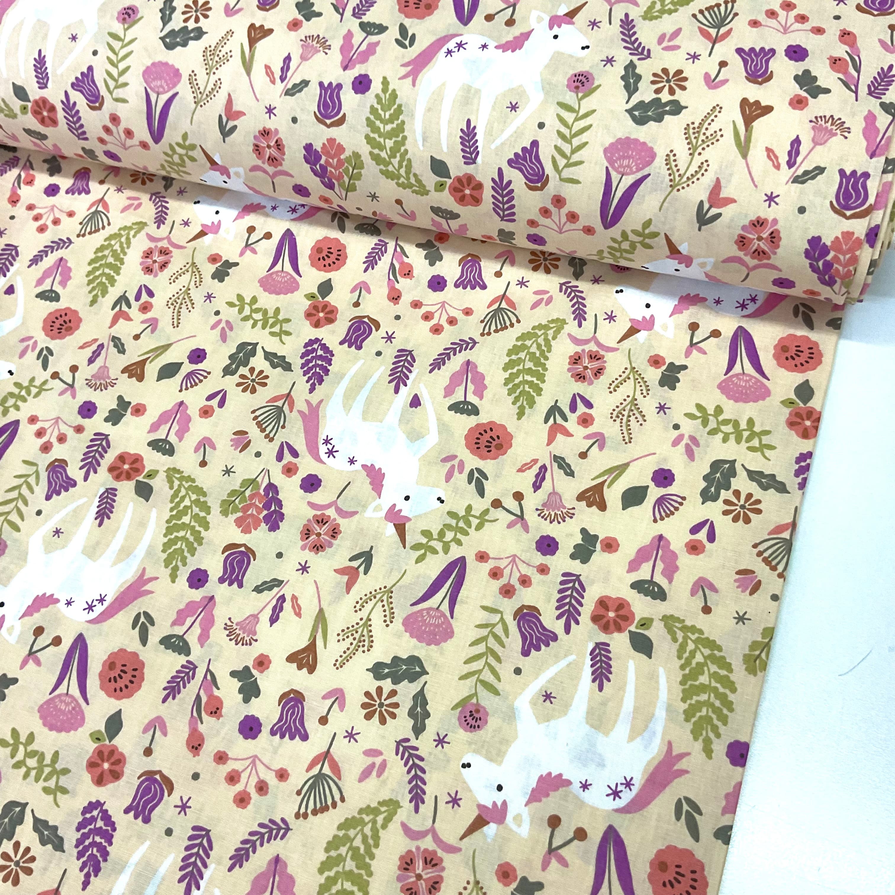 Defolu Unicorn Premium Poplin Kumaş