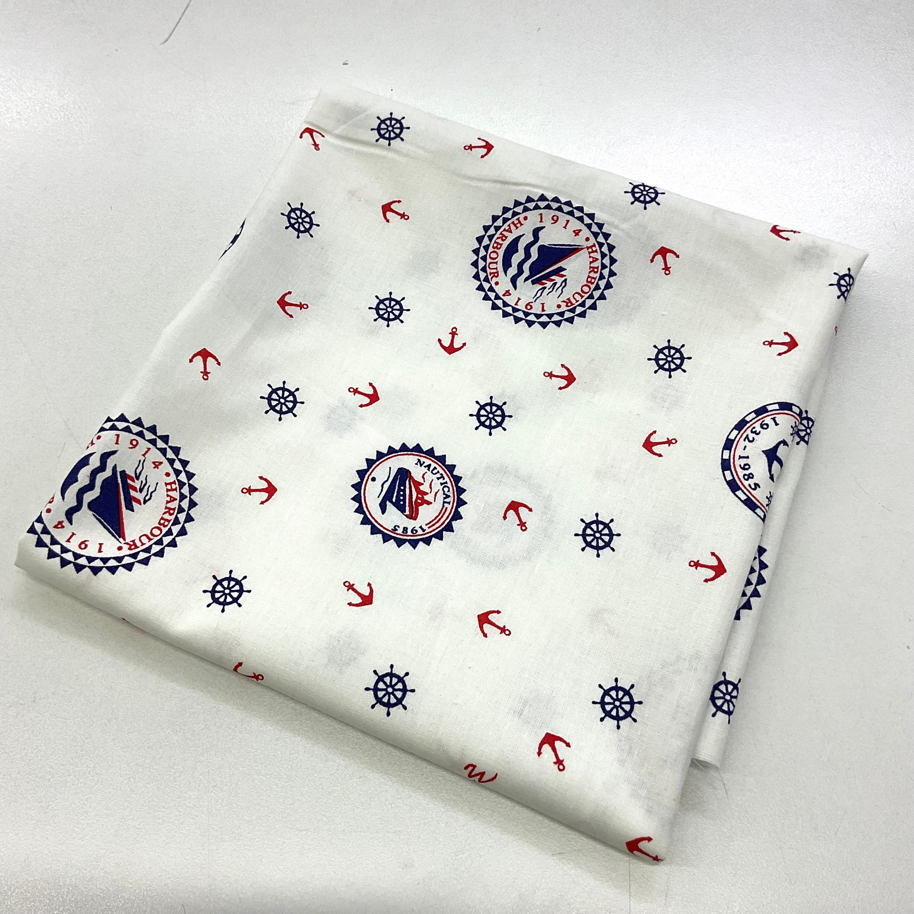 Denizci 50*50 Cm Parça Poplin Kumaş