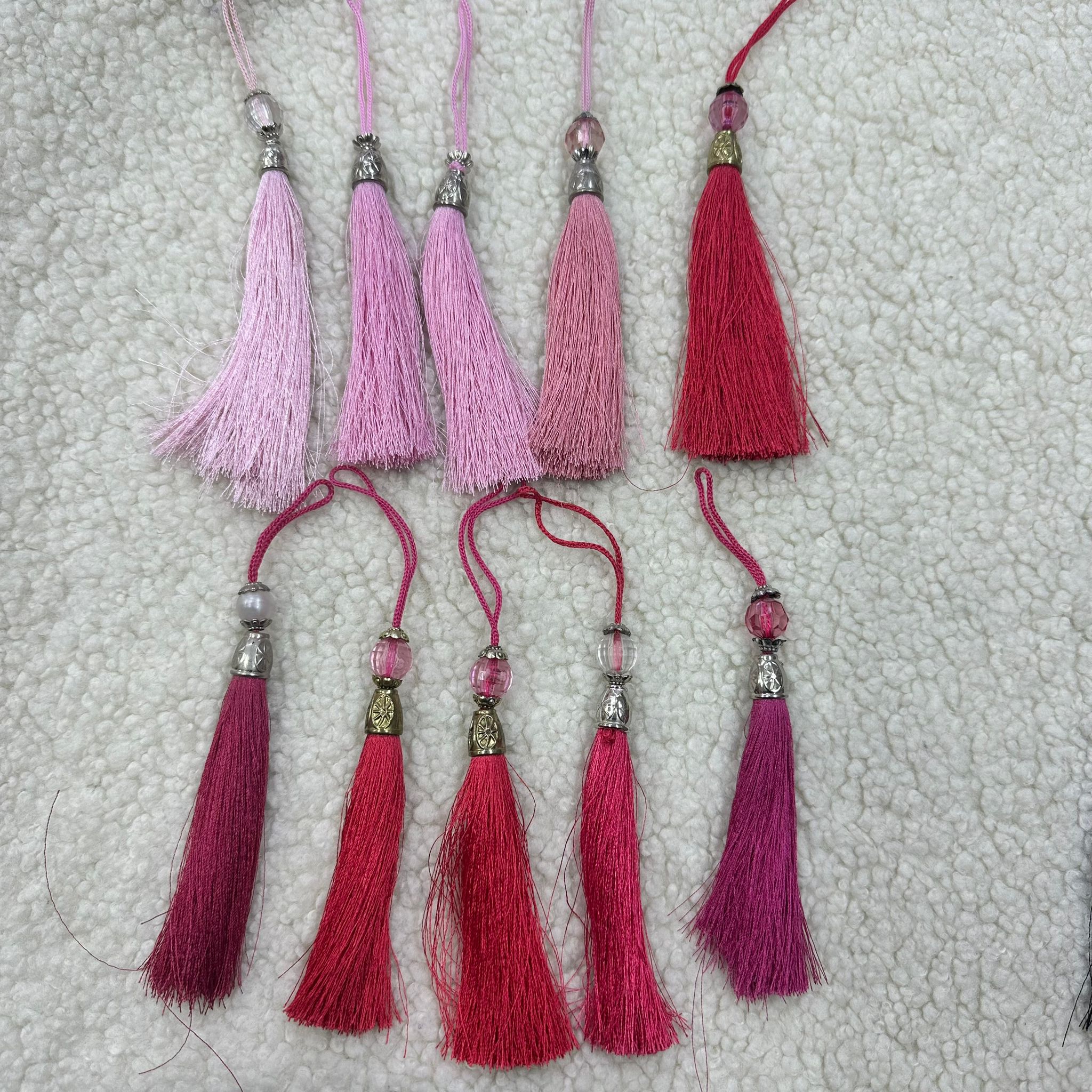 G-21 Uzun Boncuklu Püskül Set