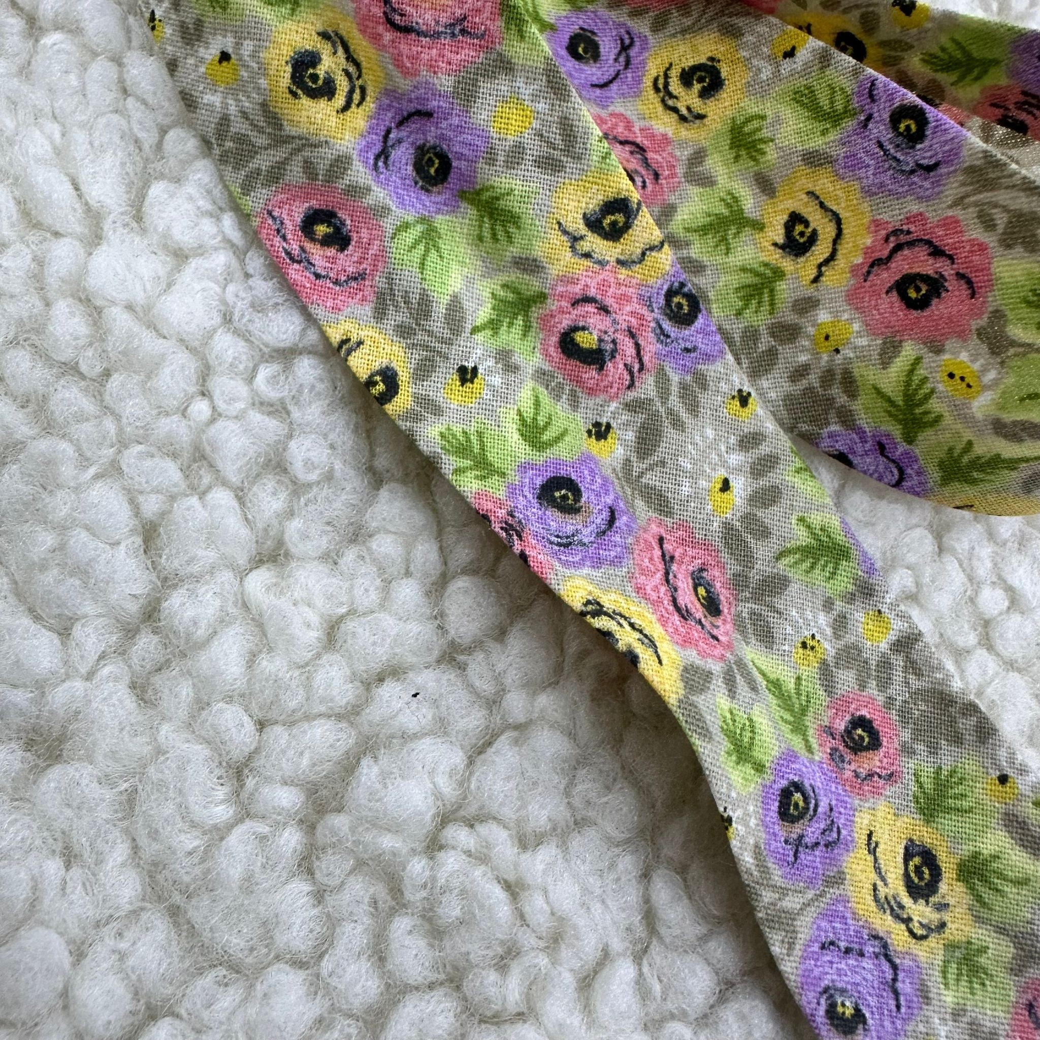 Güller Pembe Koton Biye 3 Cm