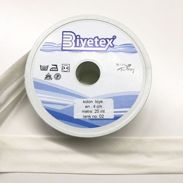 Renk No 02 Biyetex Koton Biye 4 Cm