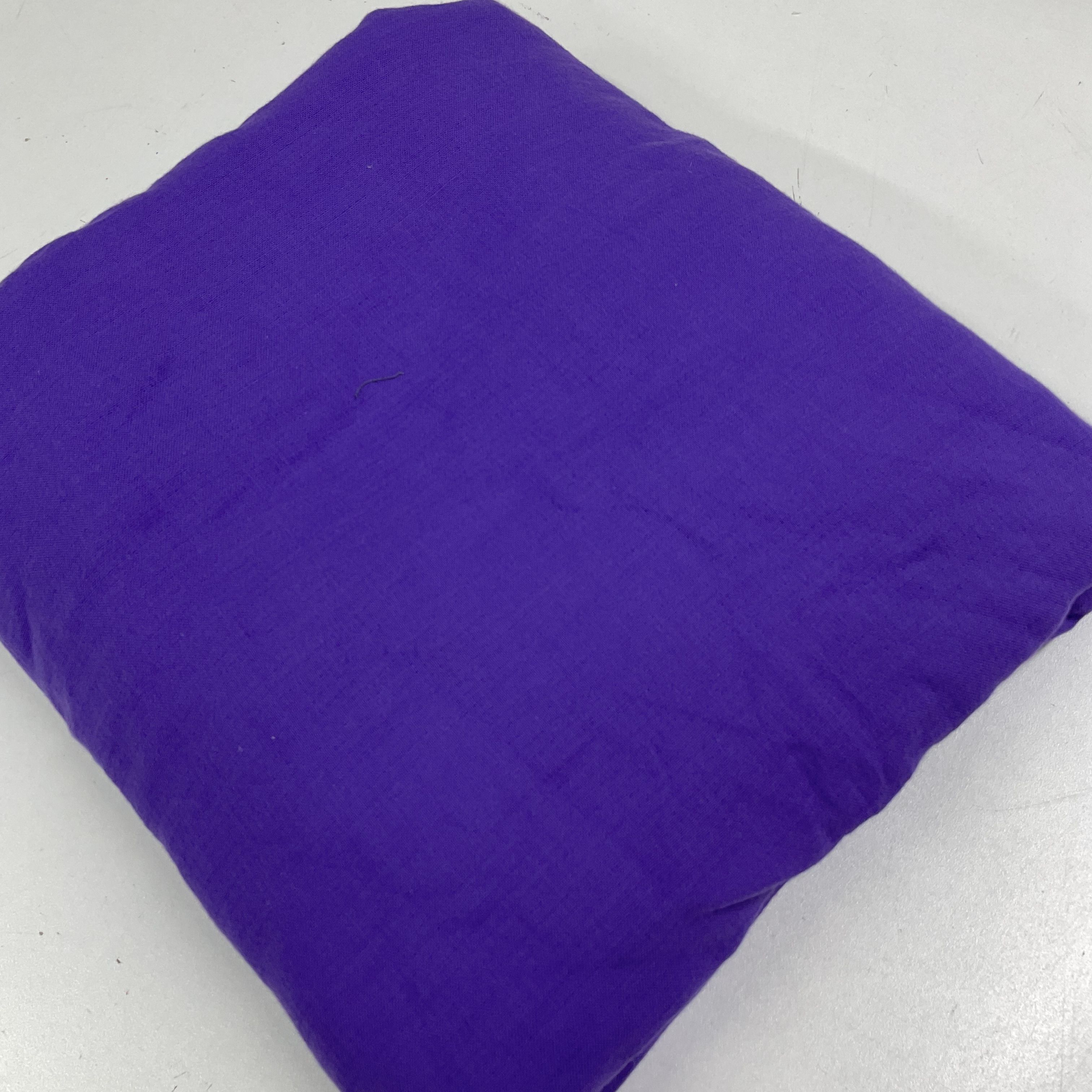 Defolu Mor 150*150 cm Parça Bürümcük Müslin Kumaş