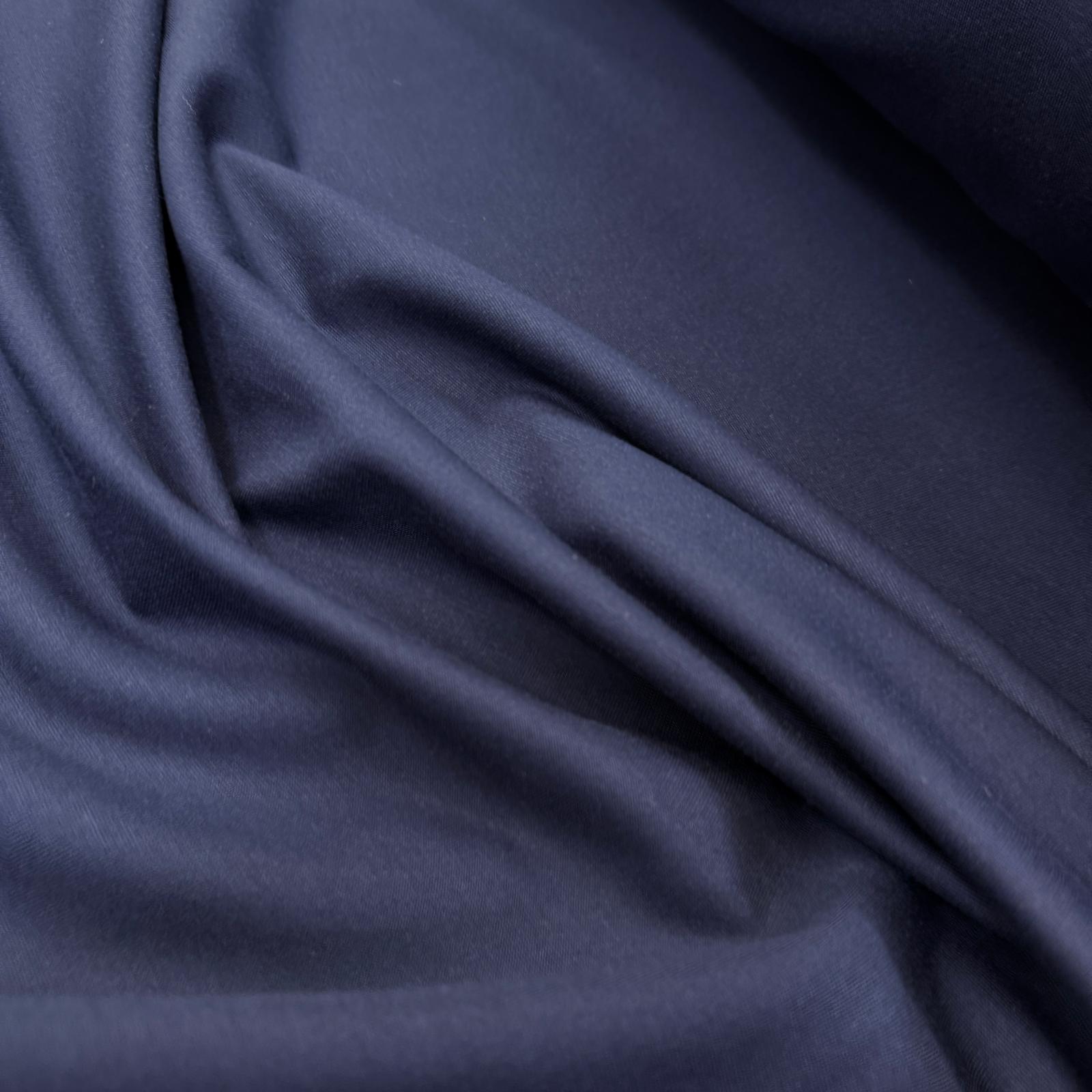 Lacivert Çelik İnterlok Penye Kumaş