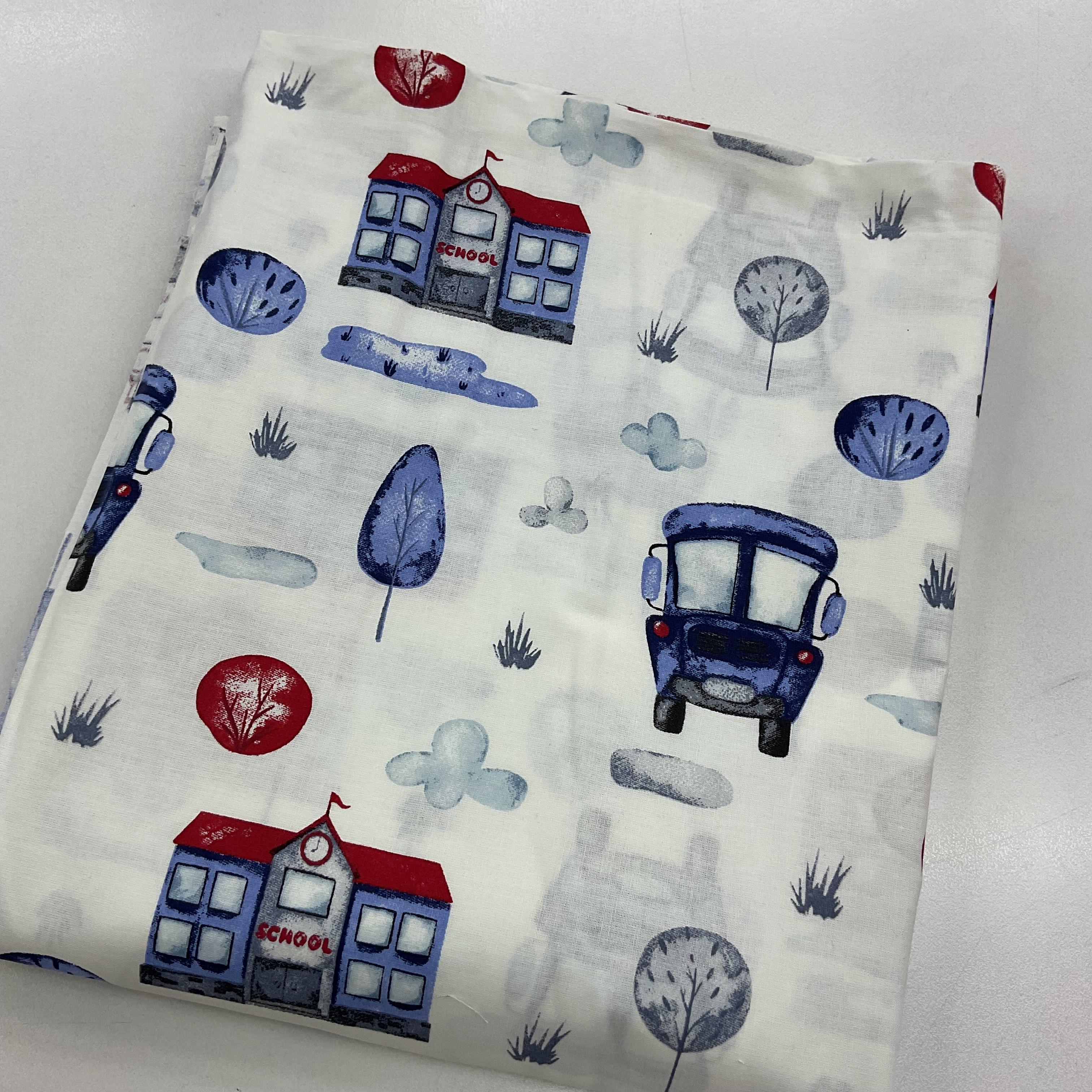 Okul Servis 100*240 cm Parça Poplin Kumaş