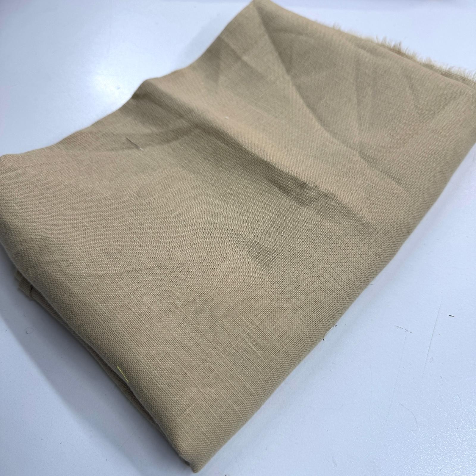 Latte 50*140 cm Parça Ham Keten Kumaş