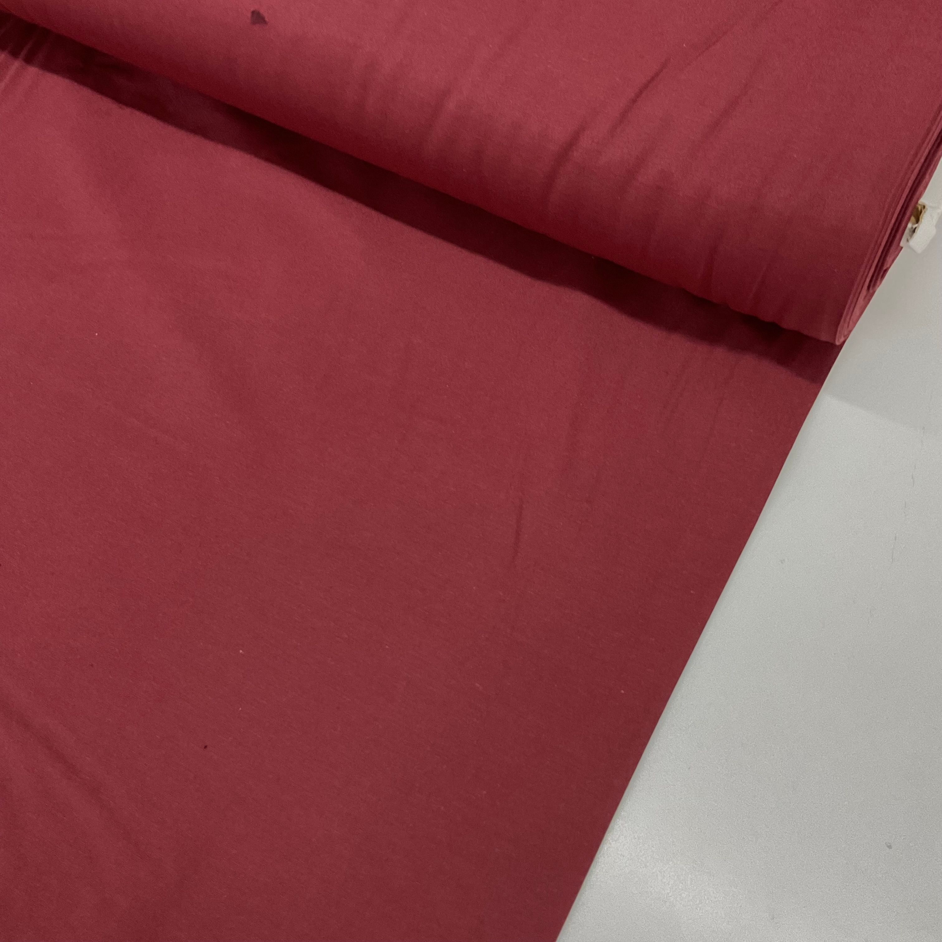Bordo Polyesterli Poplin Kumaş