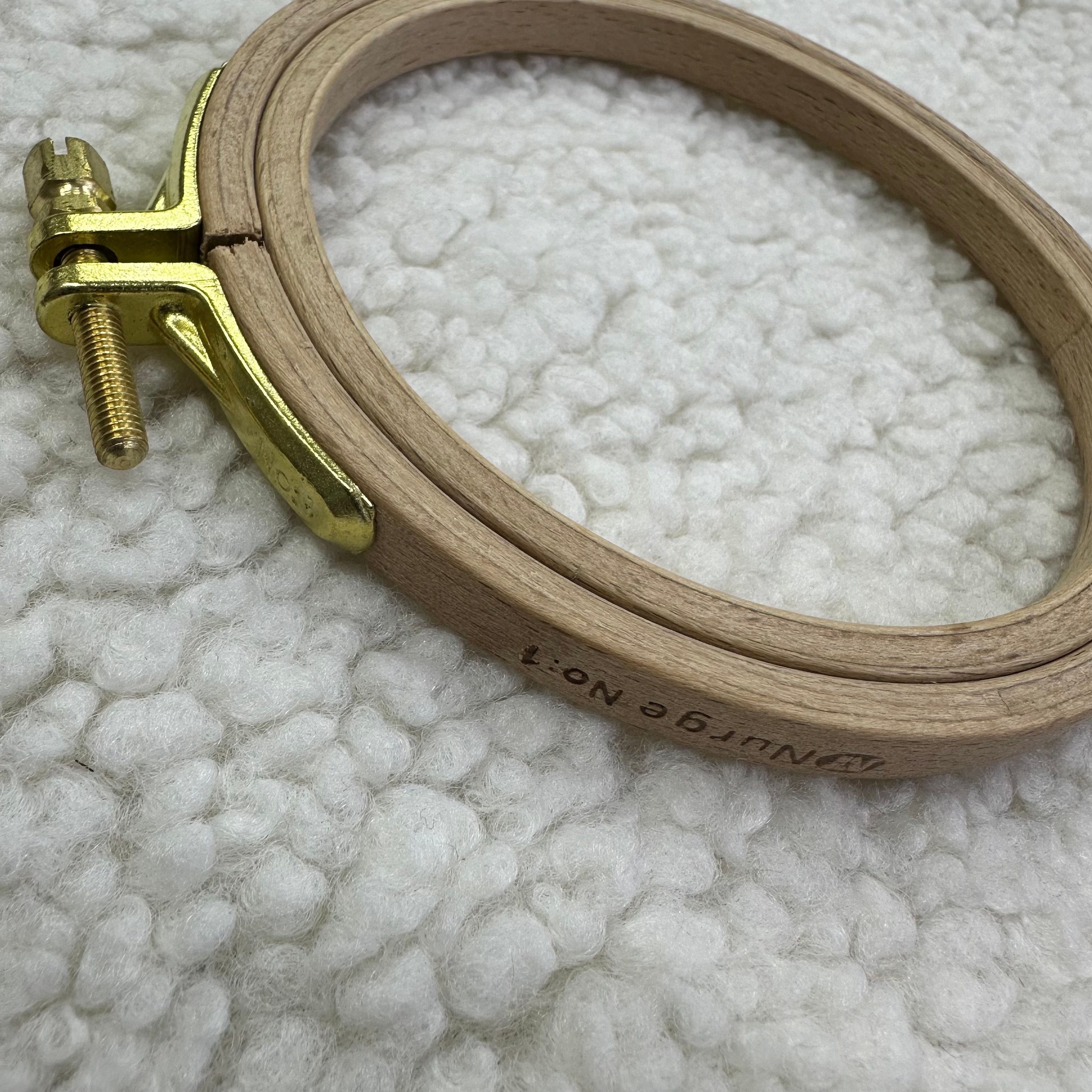 Nurge Ahşap 8 Mm Vidalı Kasnak No 1 - 8 Cm