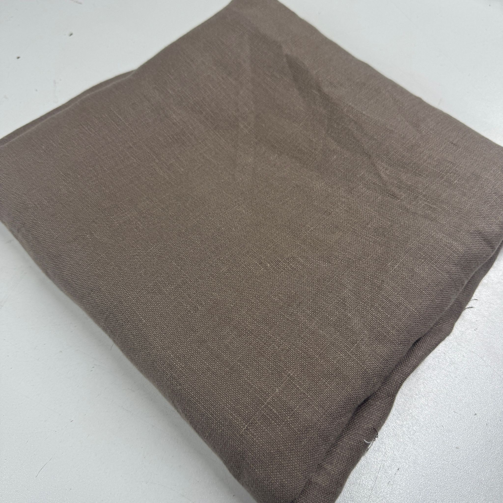 Sütlü Kahve 50*150 cm Parça Ham Keten Kumaş