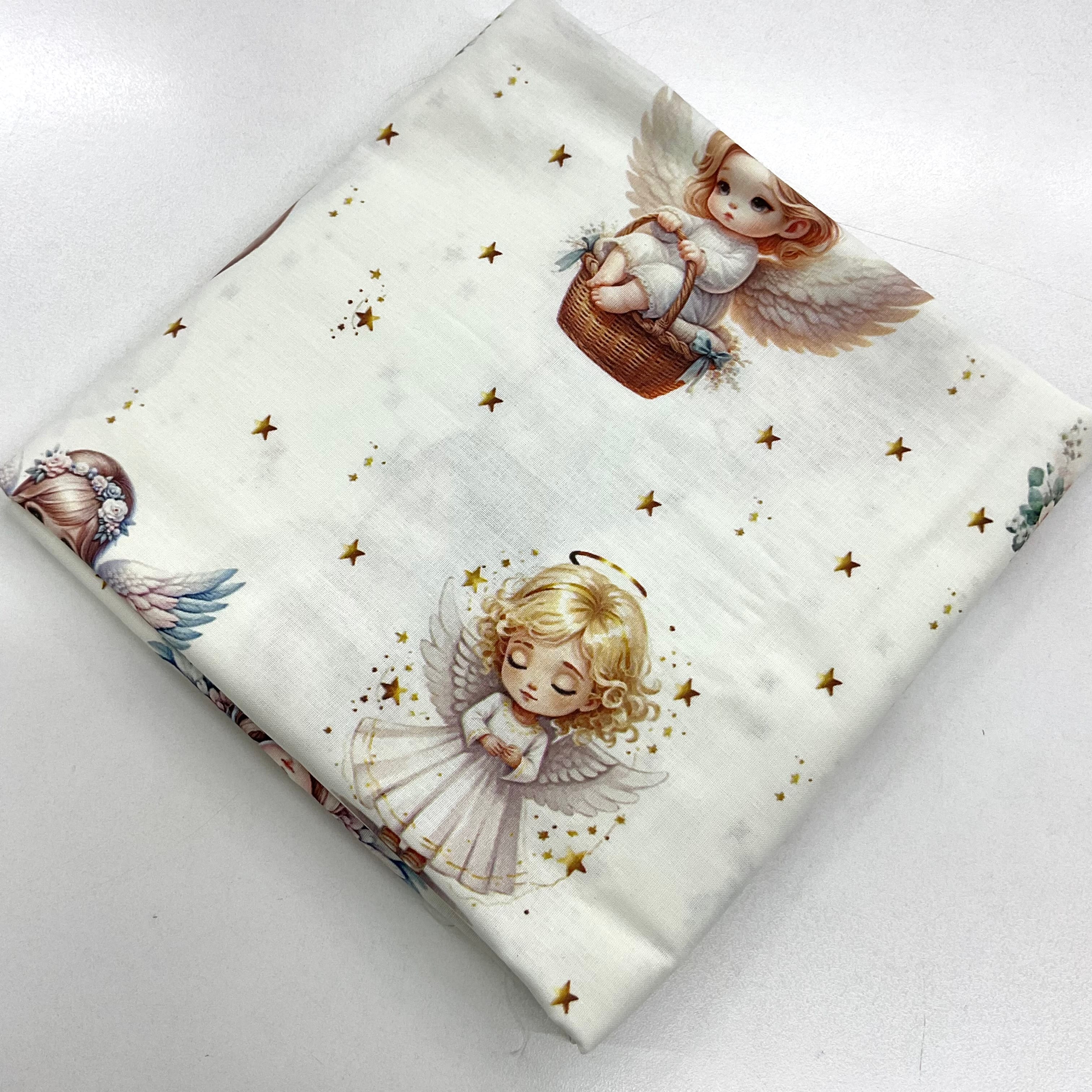Kızlar 60*115 cm Parça Poplin Kumaş