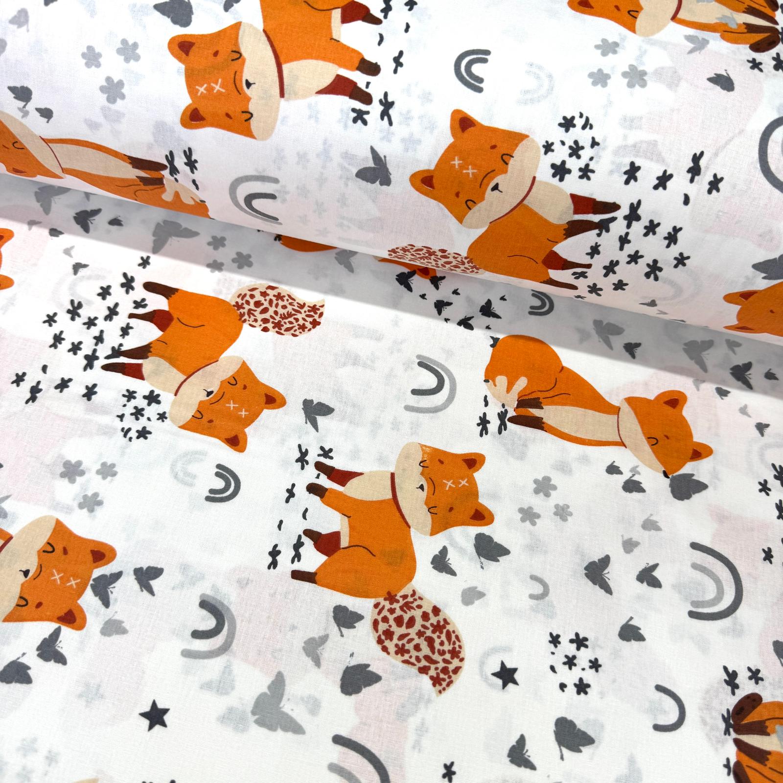 Güzel Tilki Poplin Kumaş