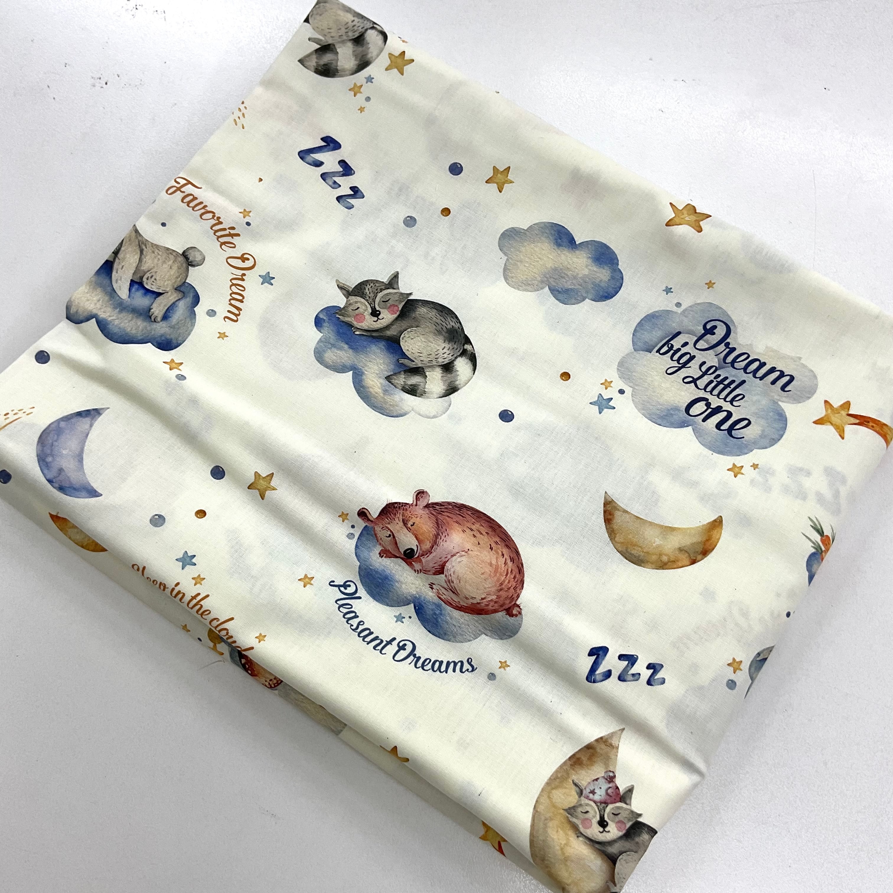Uykucular 120*240 cm Parça Dijital Poplin Kumaş