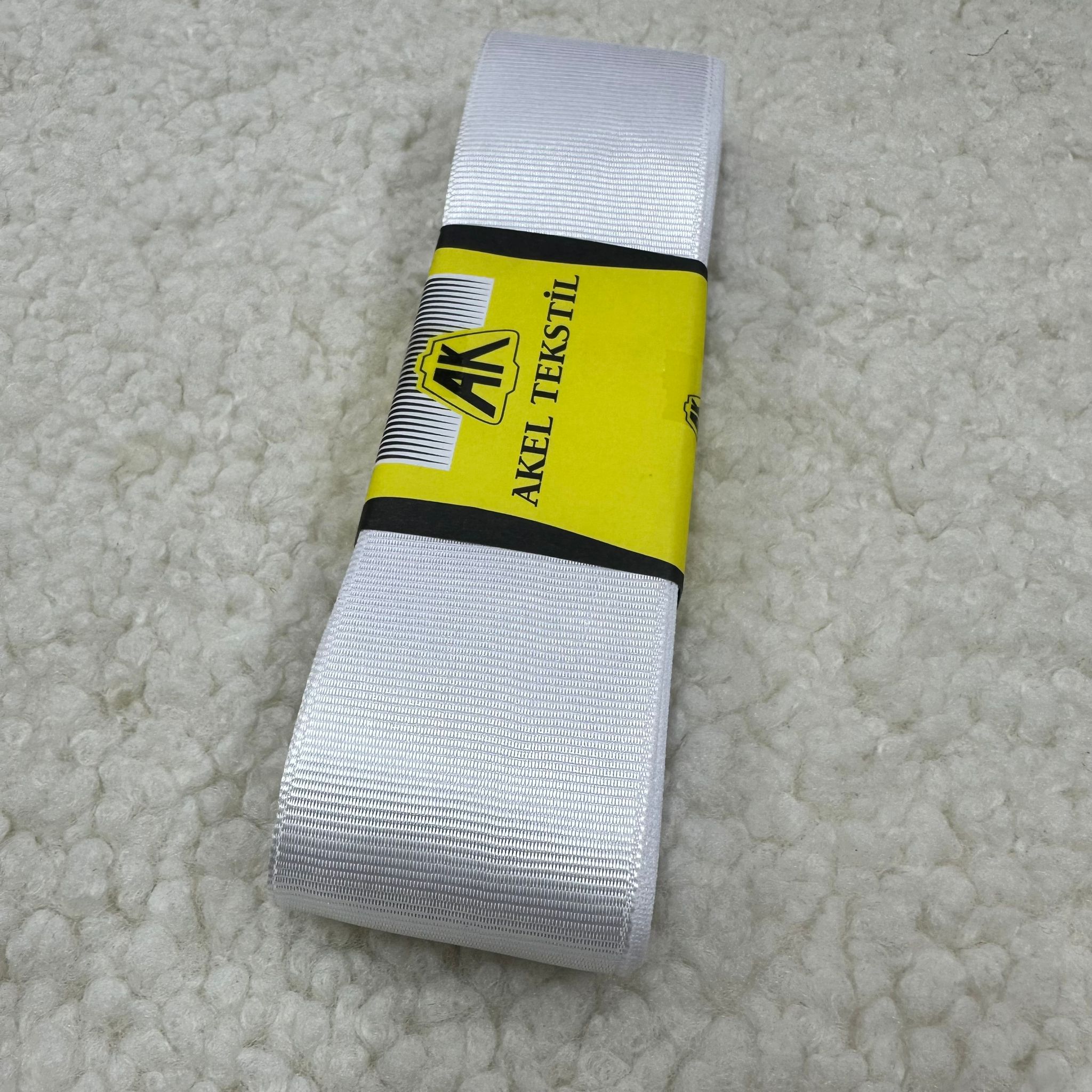 4 Cm Beyaz Grogren Kurdele